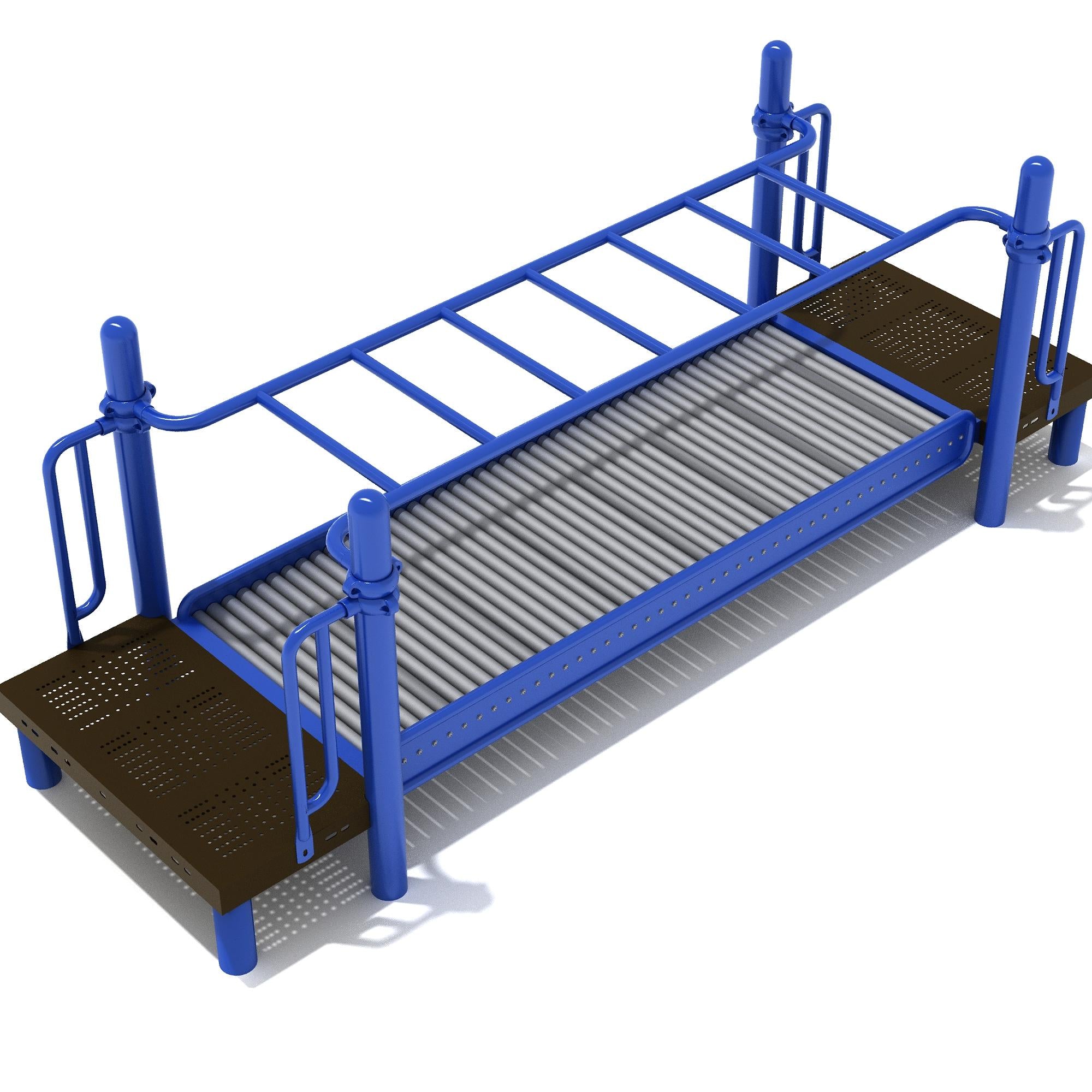 Monkey Bar Roller Slide commercial playground equipment
