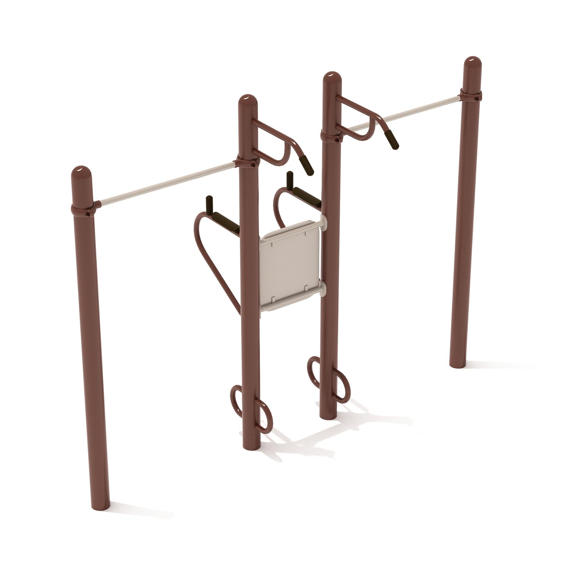 Pull and Dip Station: Single Station commercial playground equipment