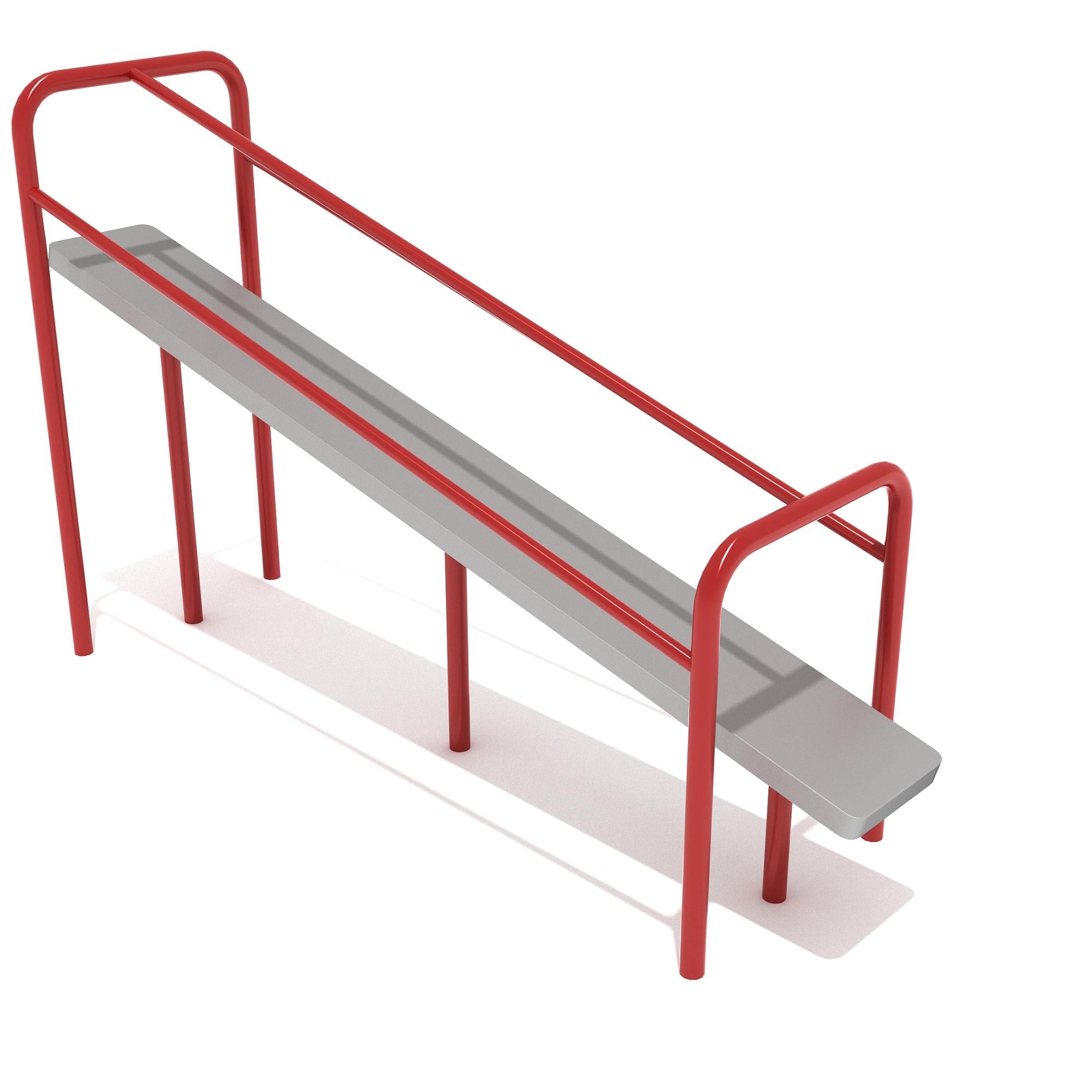 Tilted Pull Slider commercial playground equipment