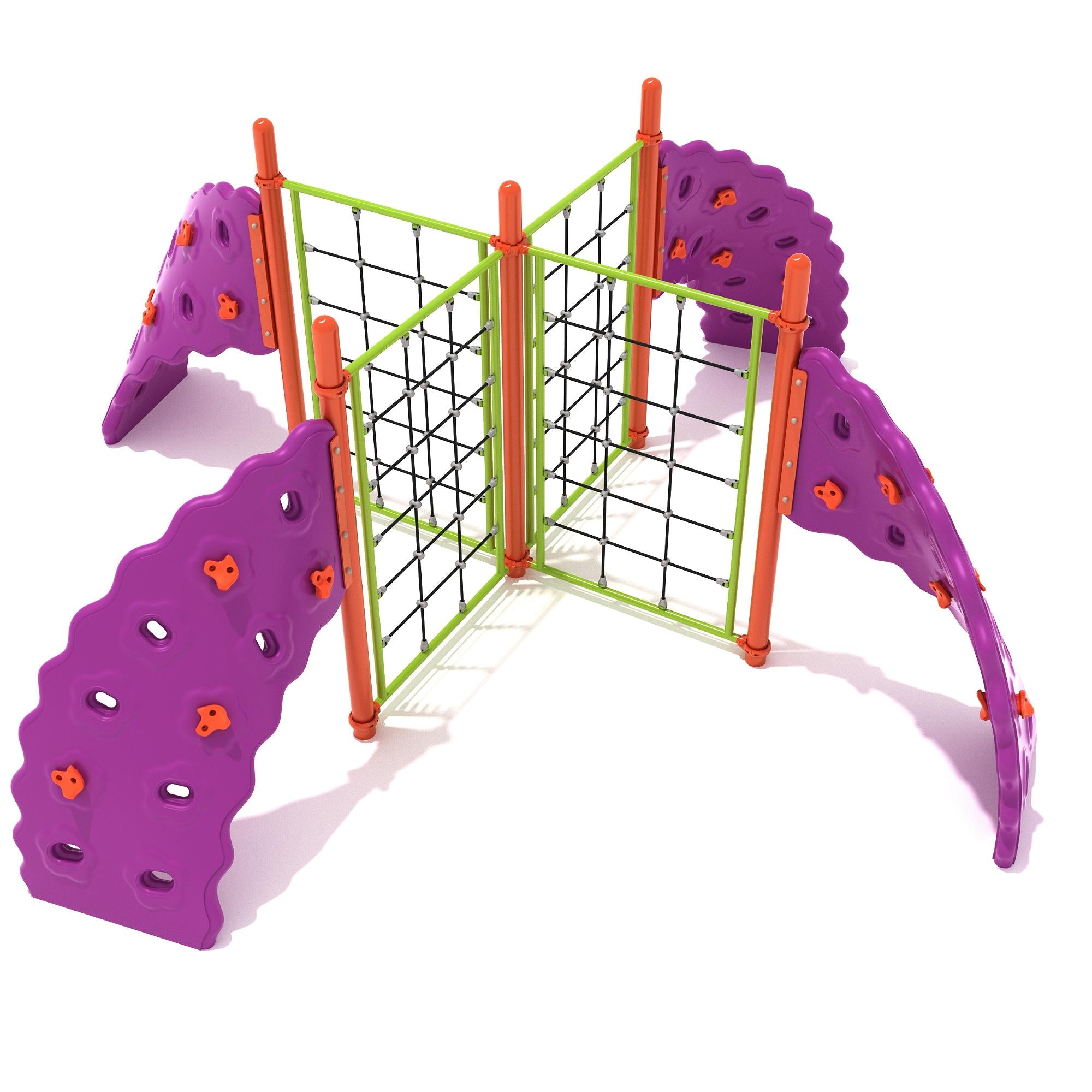 4 Panel Rope Challenger commercial playground equipment