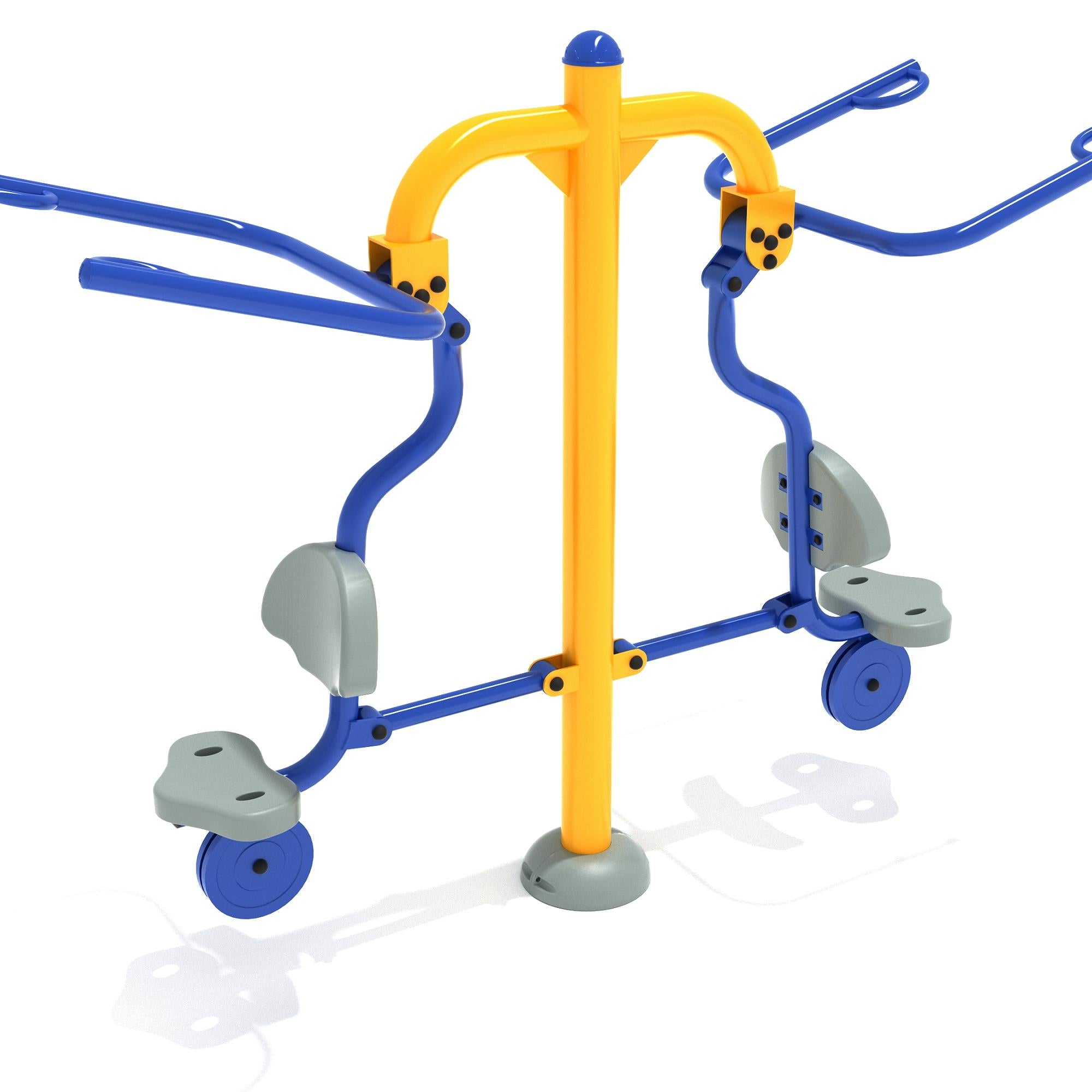 Lat Pulldown: Double Station commercial playground equipment