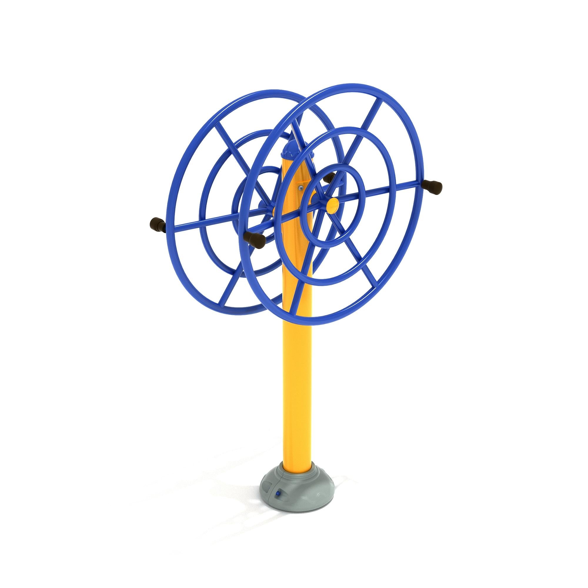 Shoulder Rotation: Double Station commercial playground equipment