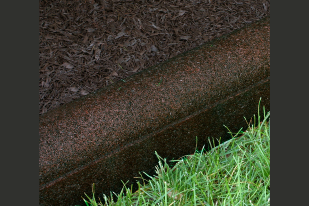 92" Brown Rubber Playground Timbers