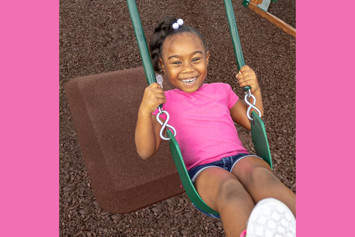 Red Rubber Playground Wear Mat