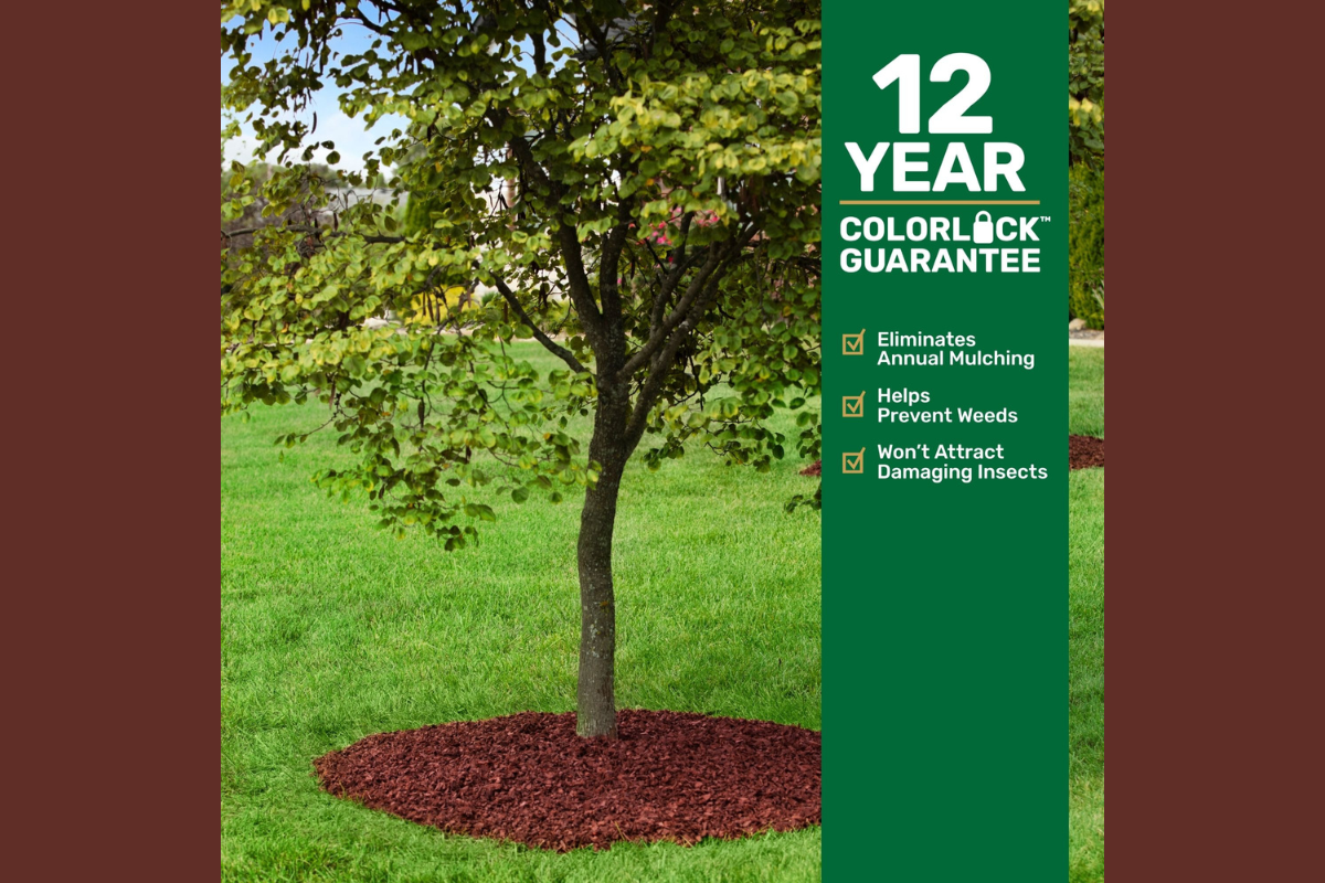 Red Rubber Playground Mulch