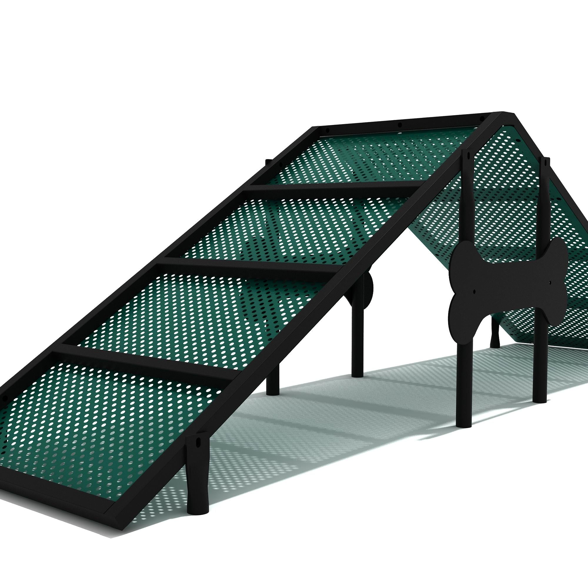 Dog A-Frame Agility Ramp commercial playground equipment
