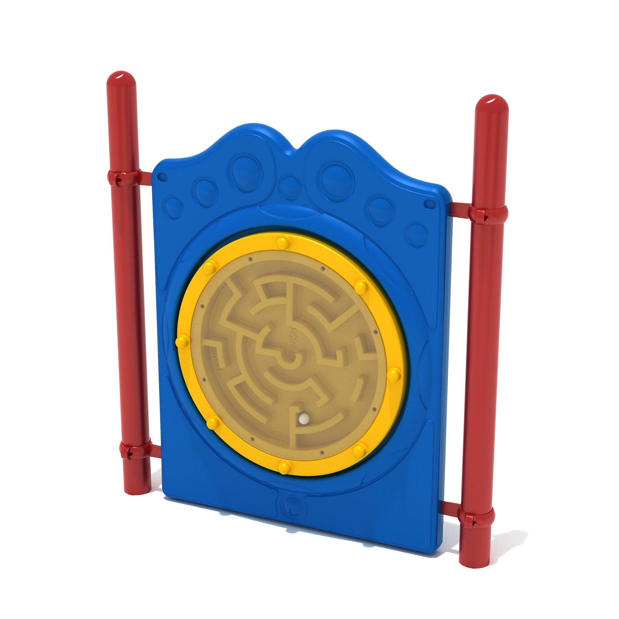 Ball Maze Panel with Posts commercial playground equipment