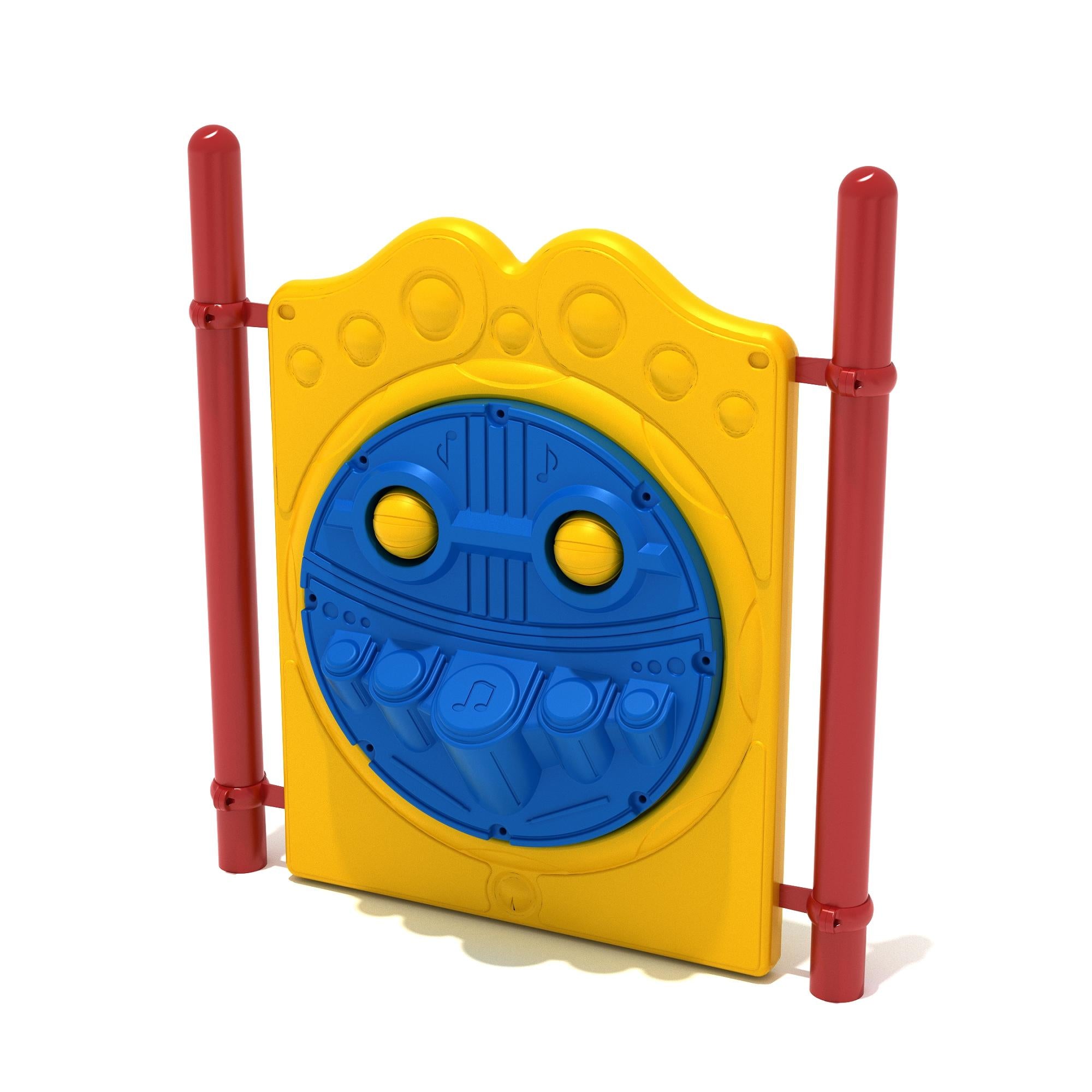 Percussion Panel with Posts commercial playground equipment