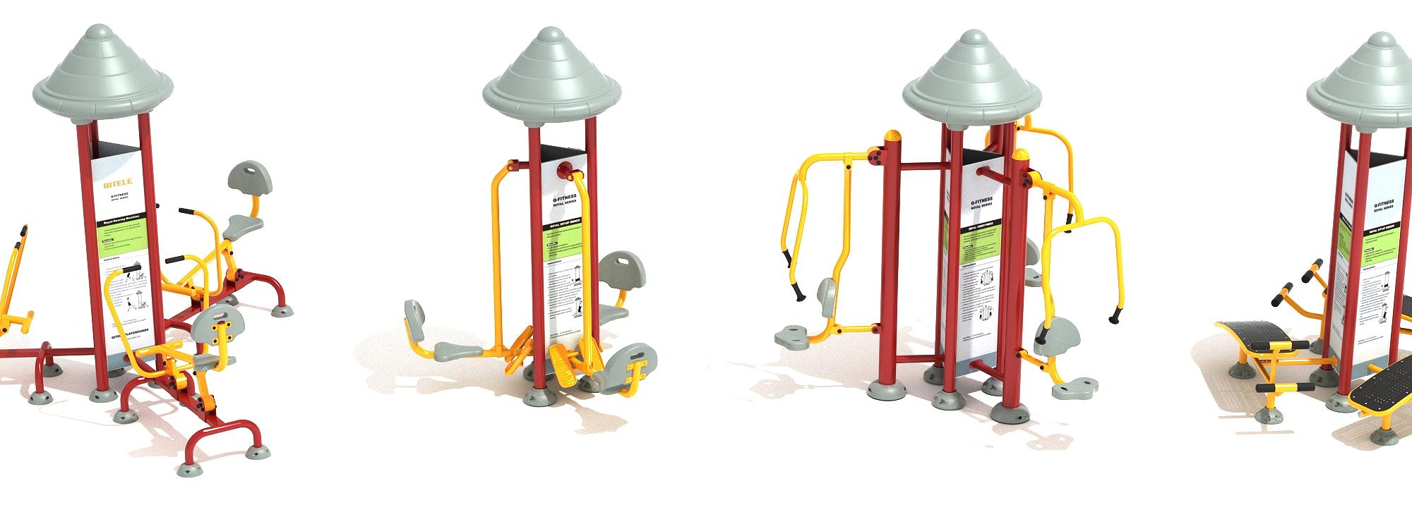 Feel the Burn commercial playground equipment