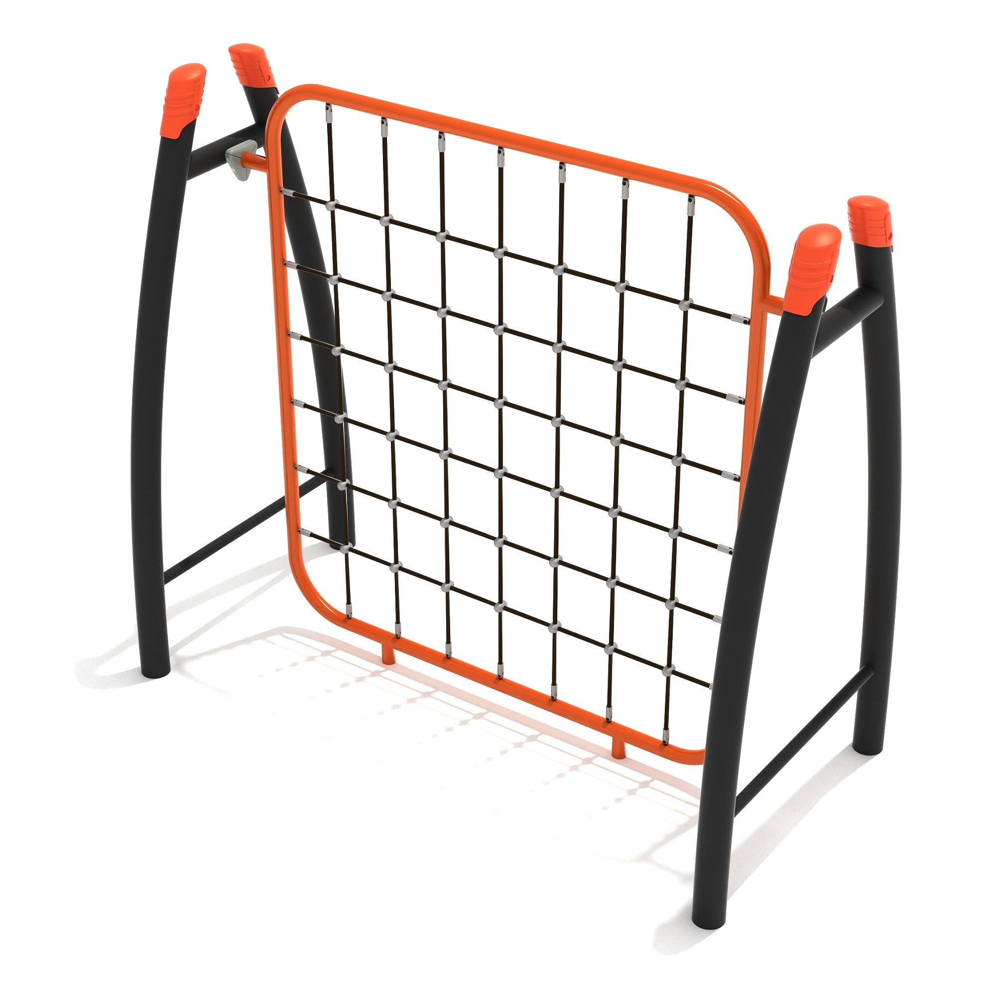 Curved Post Net Climber commercial playground equipment