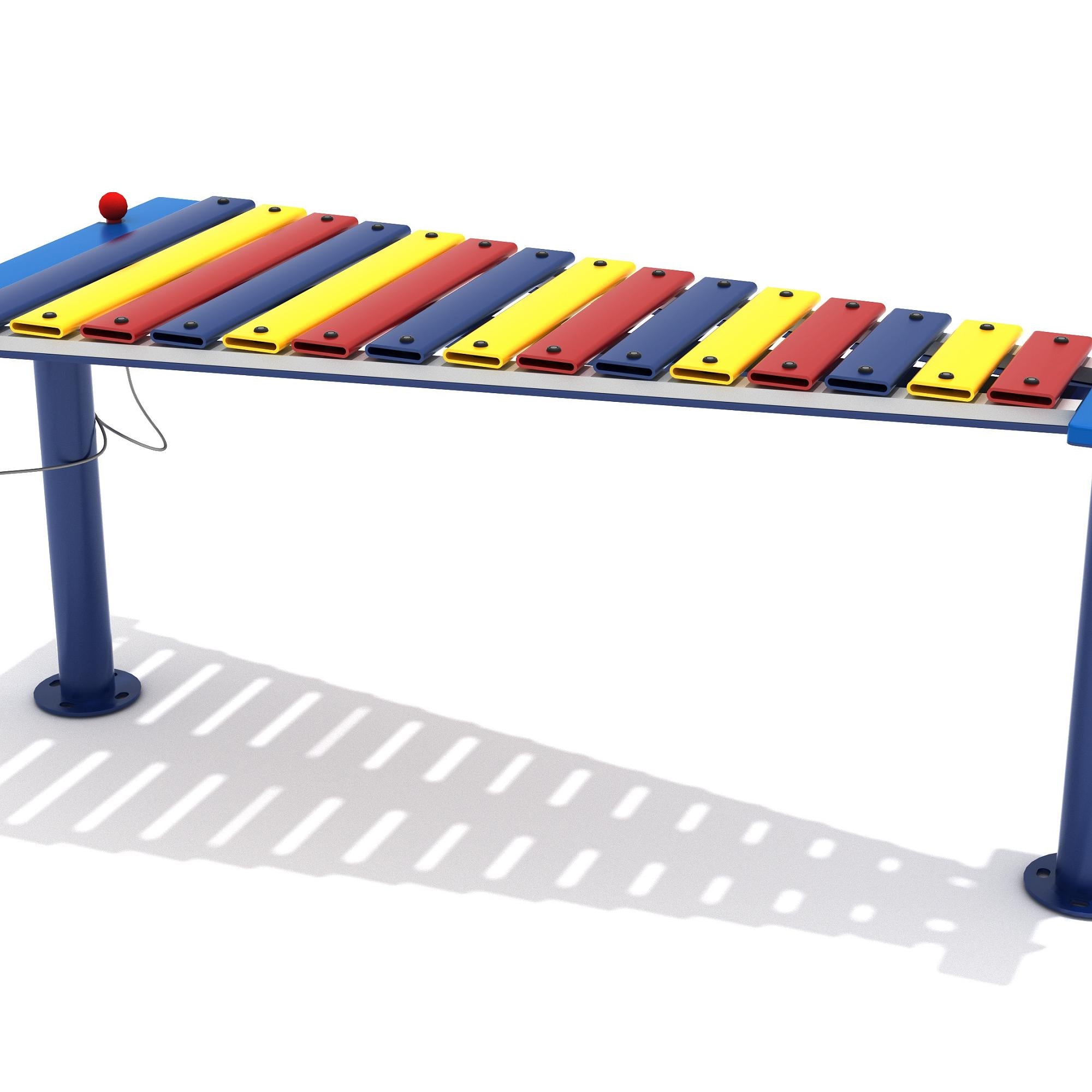 Metallophone commercial playground equipment view 2