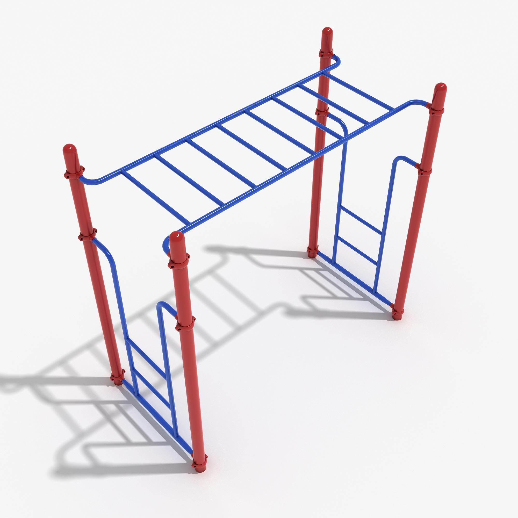 Straight Rung Horizontal Ladder commercial playground equipment