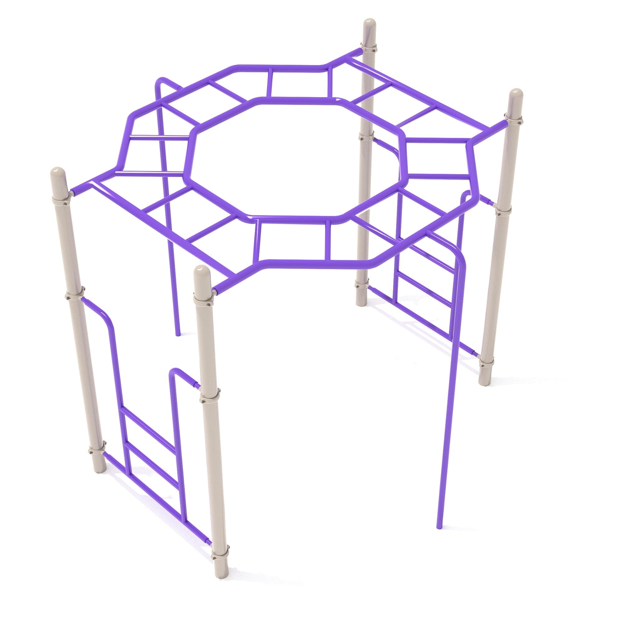 Octagon Rung Horizontal Ladder commercial playground equipment