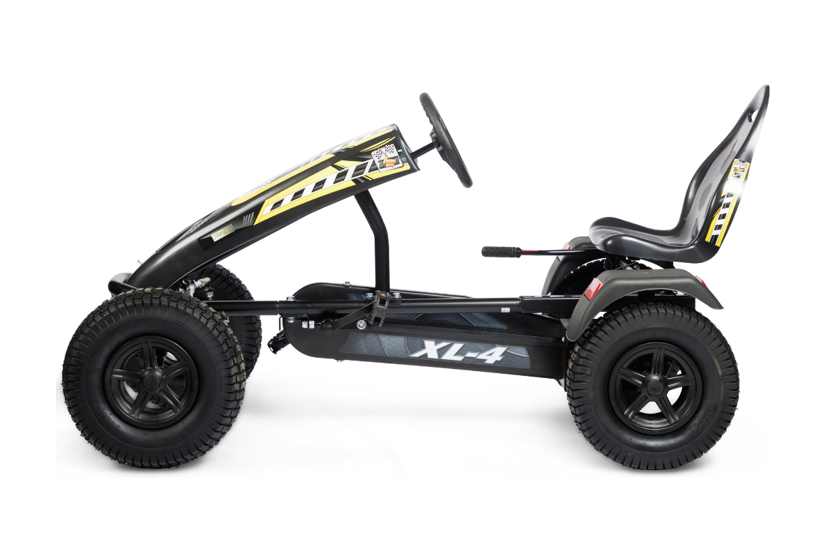 Prime Karts XL-4 PRO Charger Yellow Commercial Pedal Kart product image
