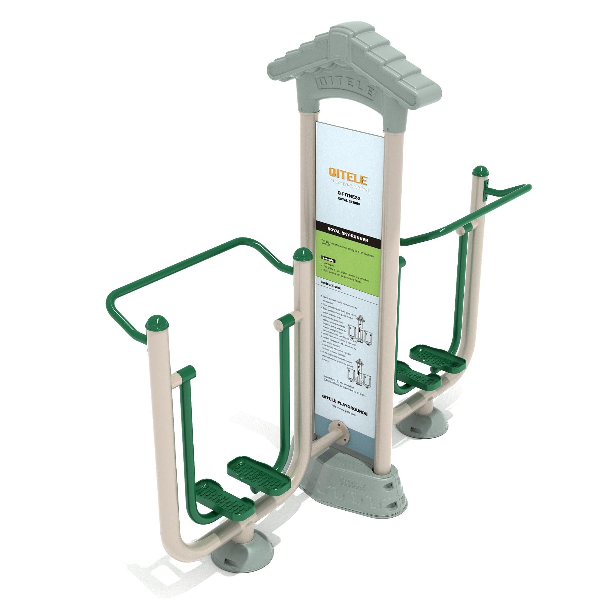 Sky Walker: Royal Double Station commercial playground equipment