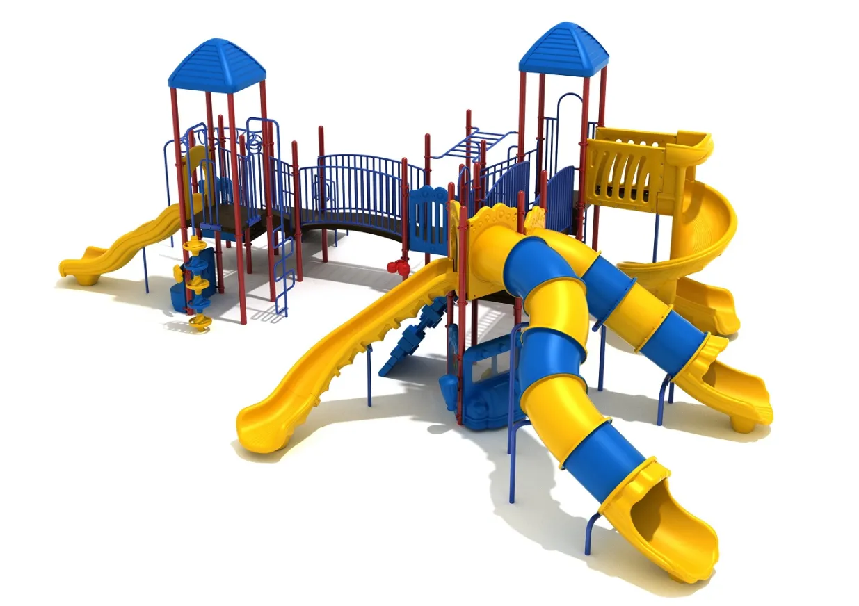 Galveston commercial playground – Primary color scheme