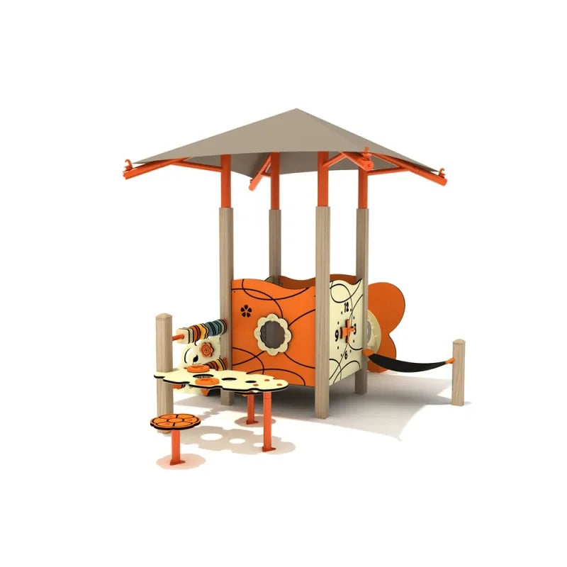 Eastern Redbud Canopy Mini Commercial Playground alternate view