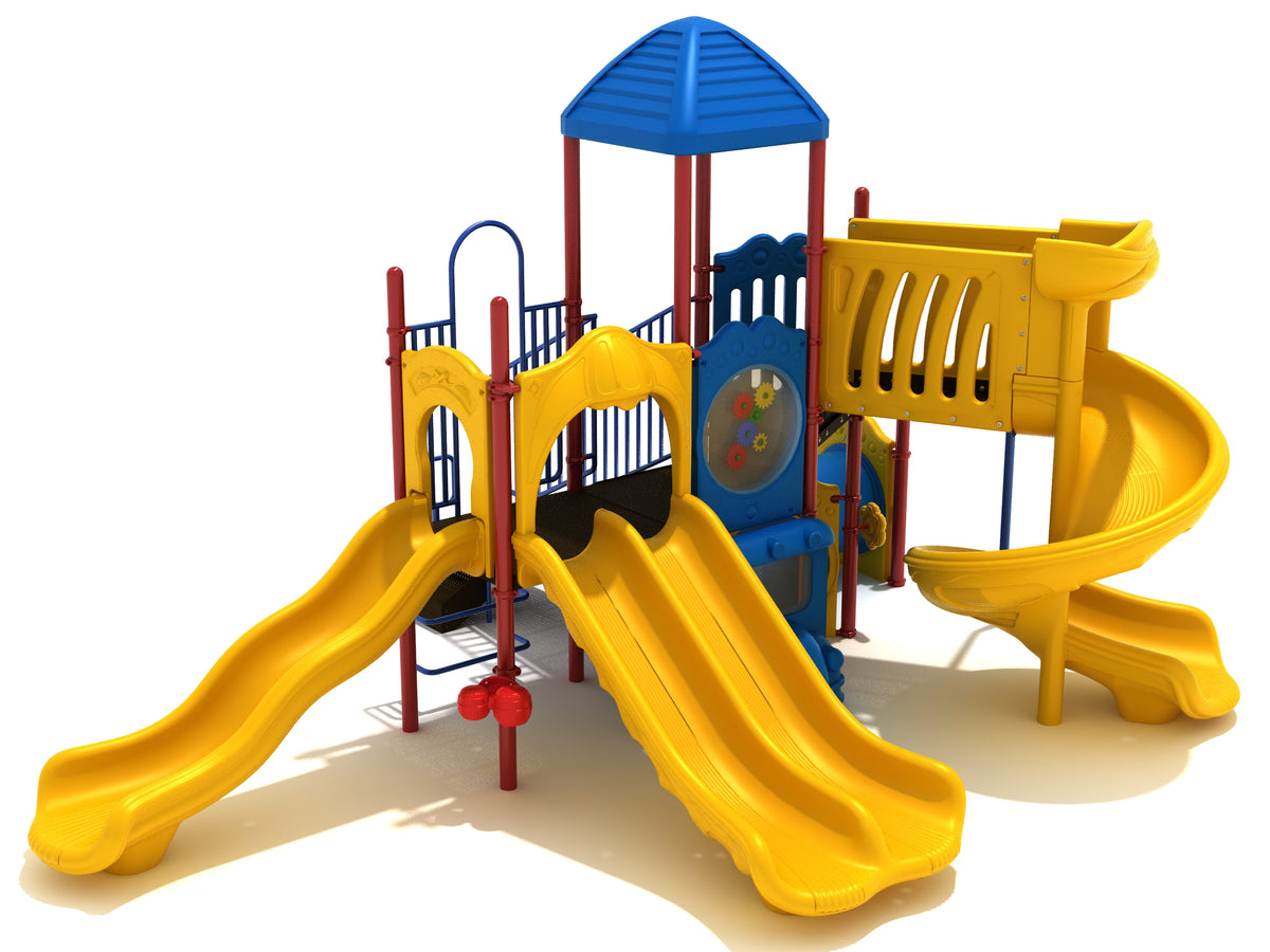 Hanauma Bay commercial playground in Primary colors, alternate view