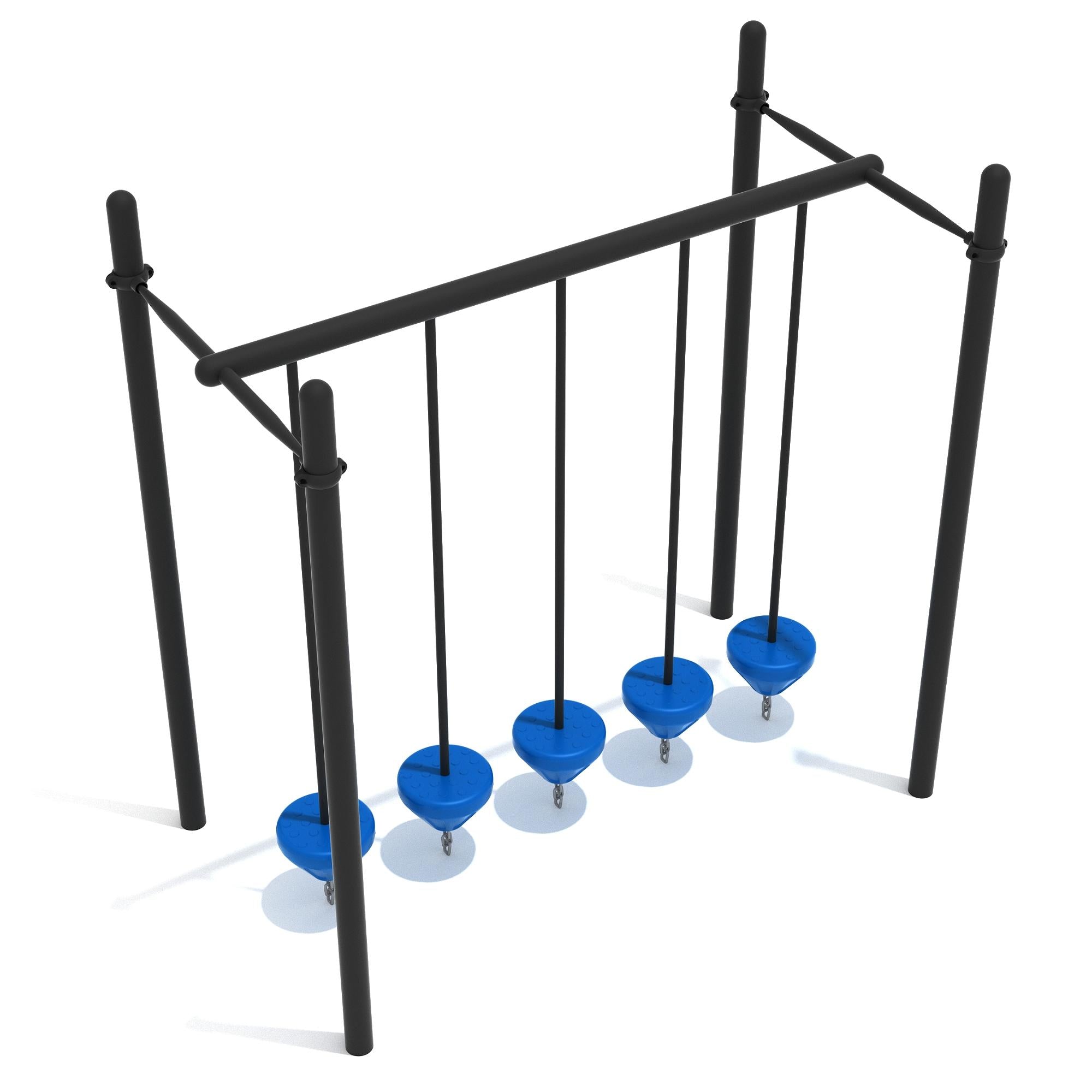 Single Row Pebble Bridge commercial playground equipment