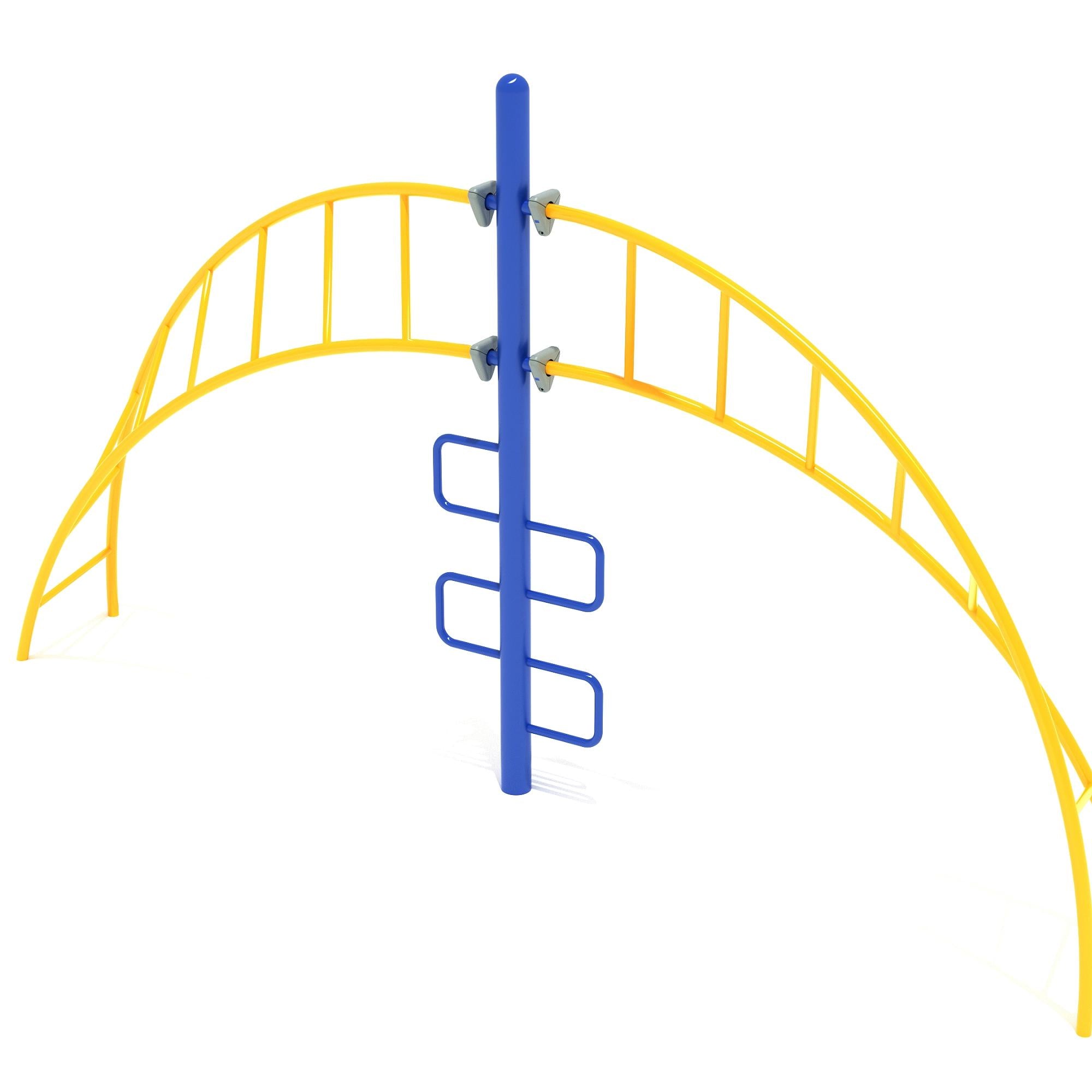 Curved Helix Climbing Ladder commercial playground equipment