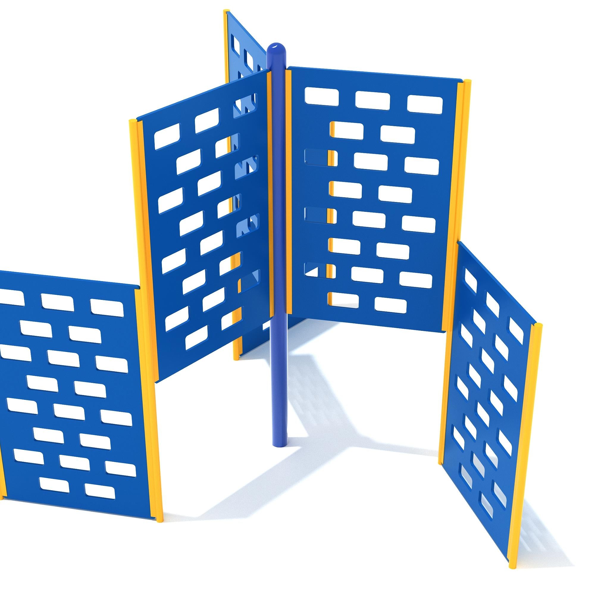 6 Panel Standard Wall Climber commercial playground equipment