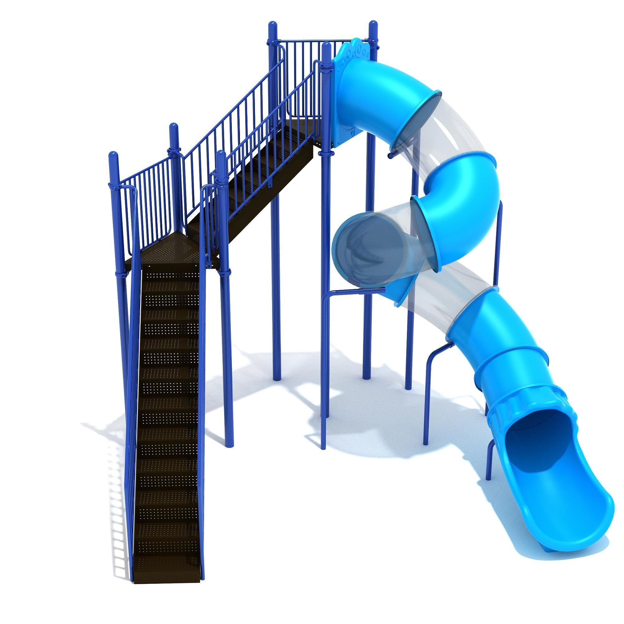 12-Foot Spiral Tube Slide commercial playground equipment