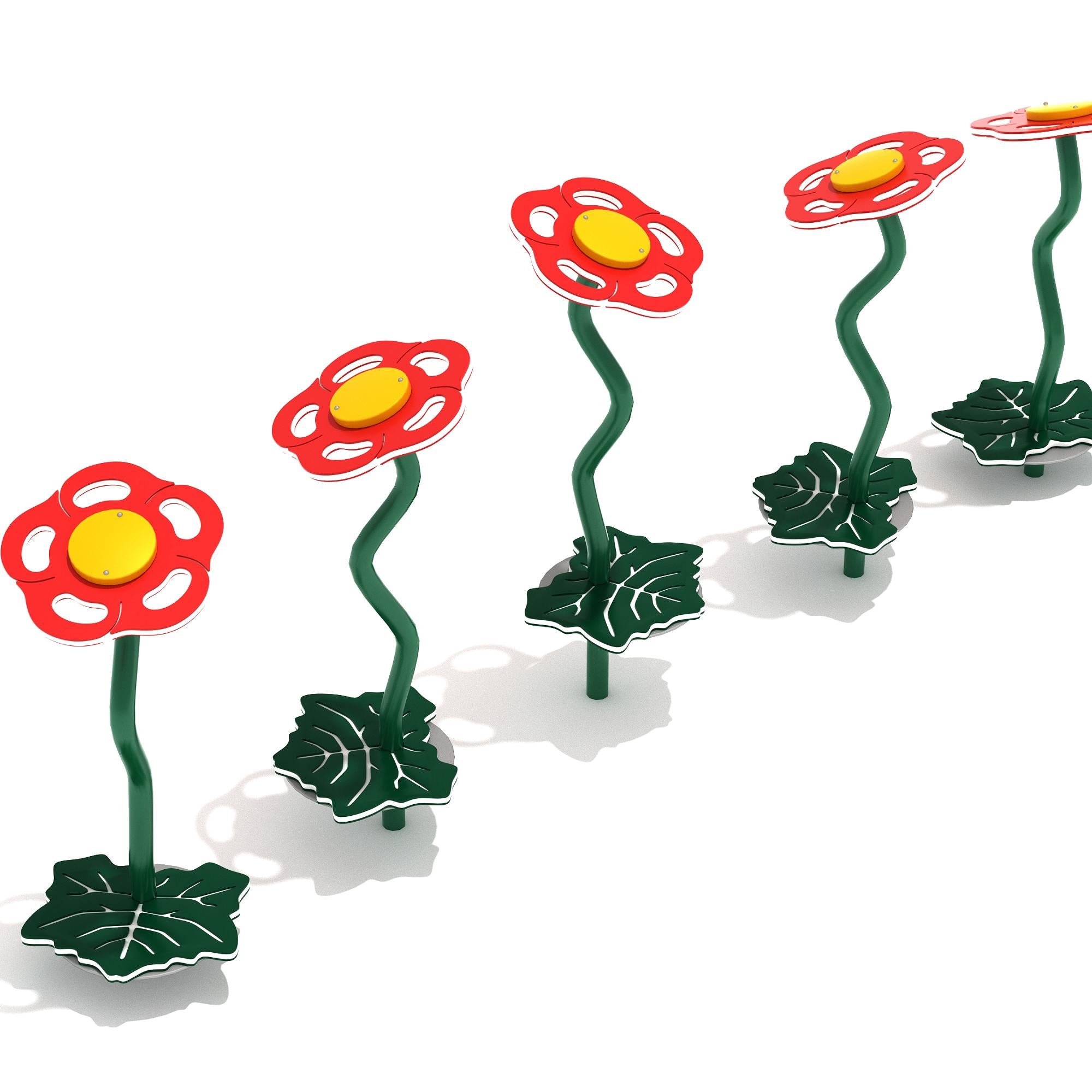 Flower Stepping Path commercial playground equipment