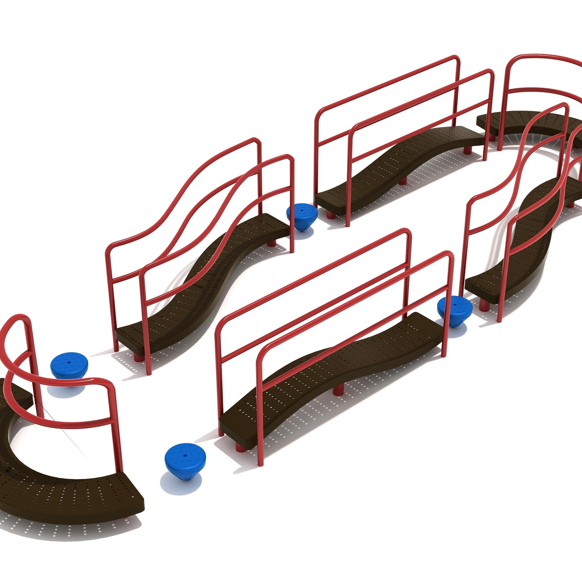 Oval Balance Track commercial playground equipment