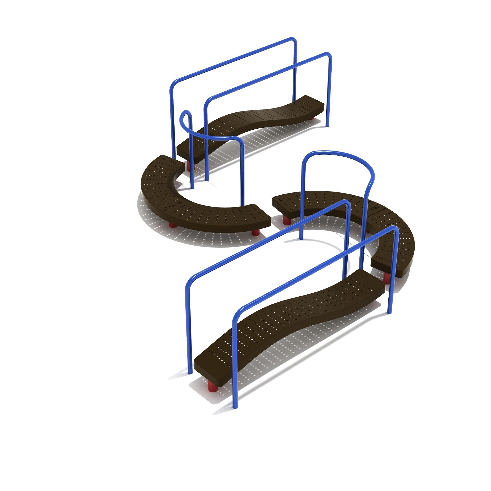 Snake Balance Track commercial playground equipment