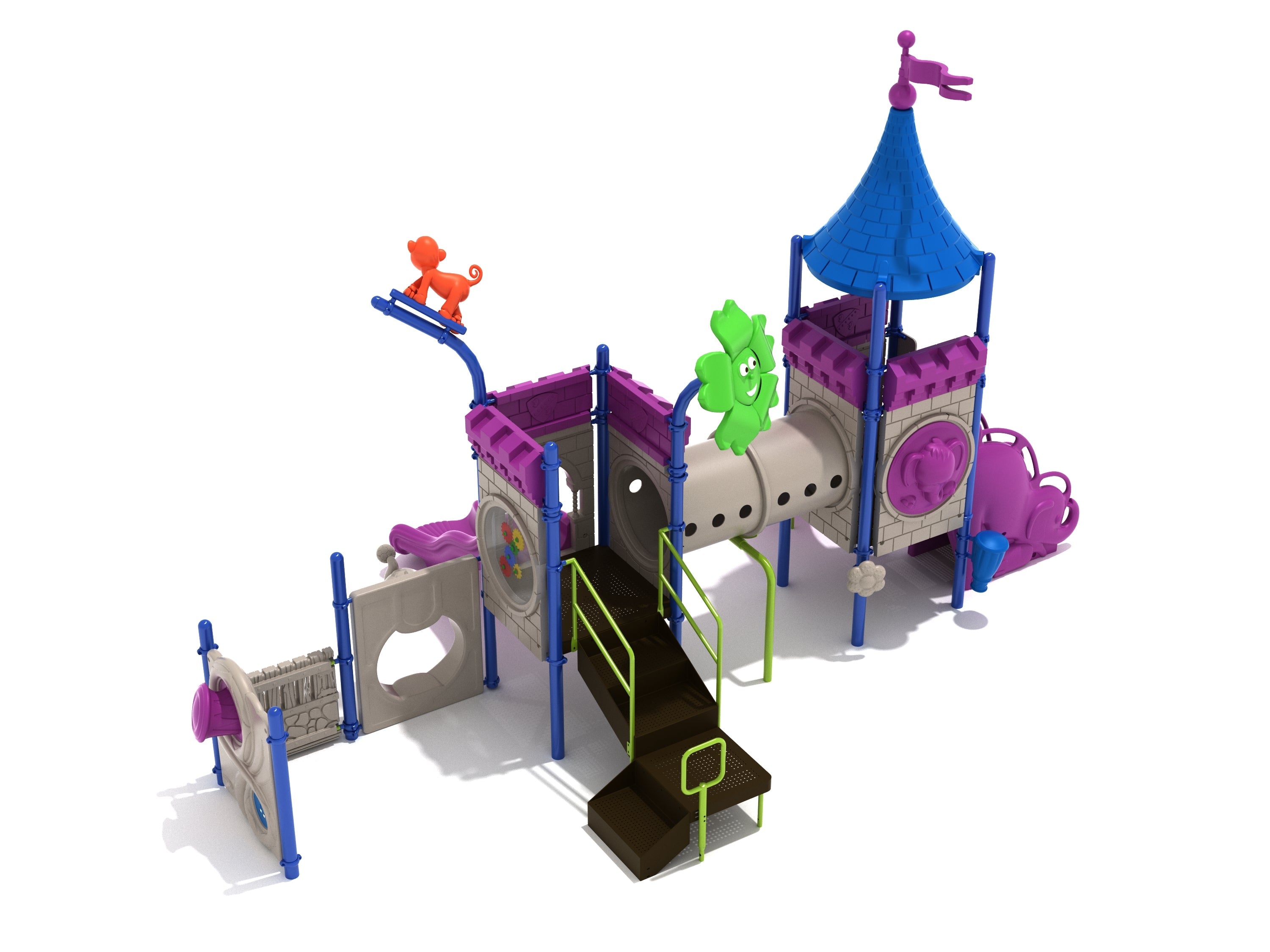 May Day Market commercial playground