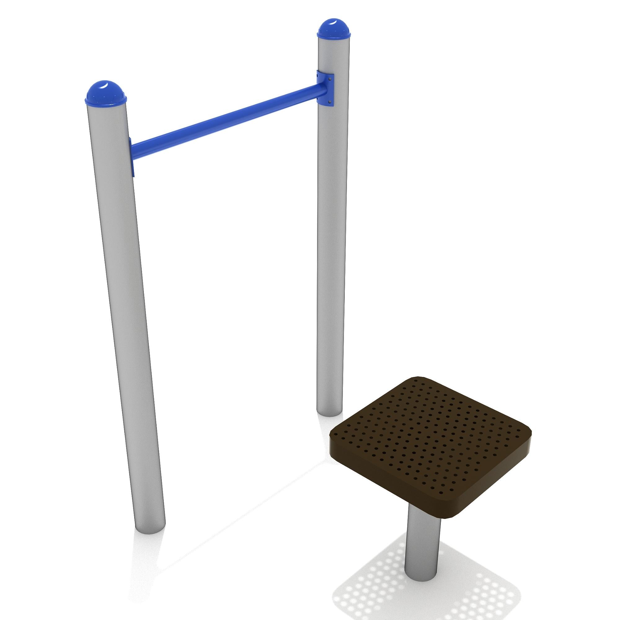 Assisted Chin Up Station commercial playground equipment