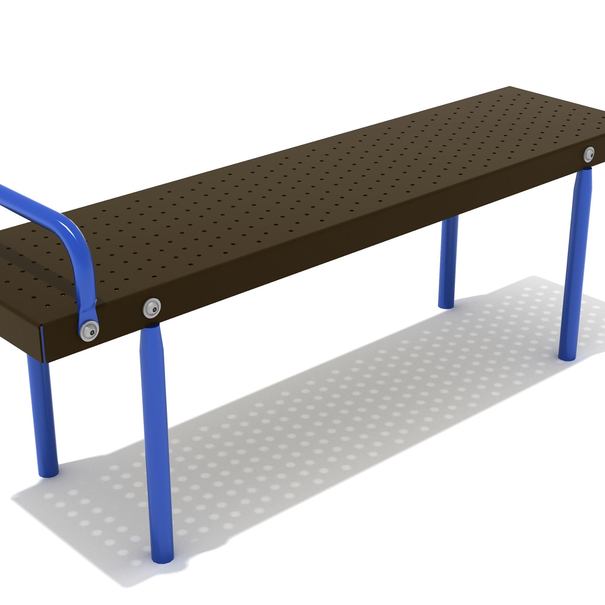 Straight Sit Up Bench commercial playground equipment