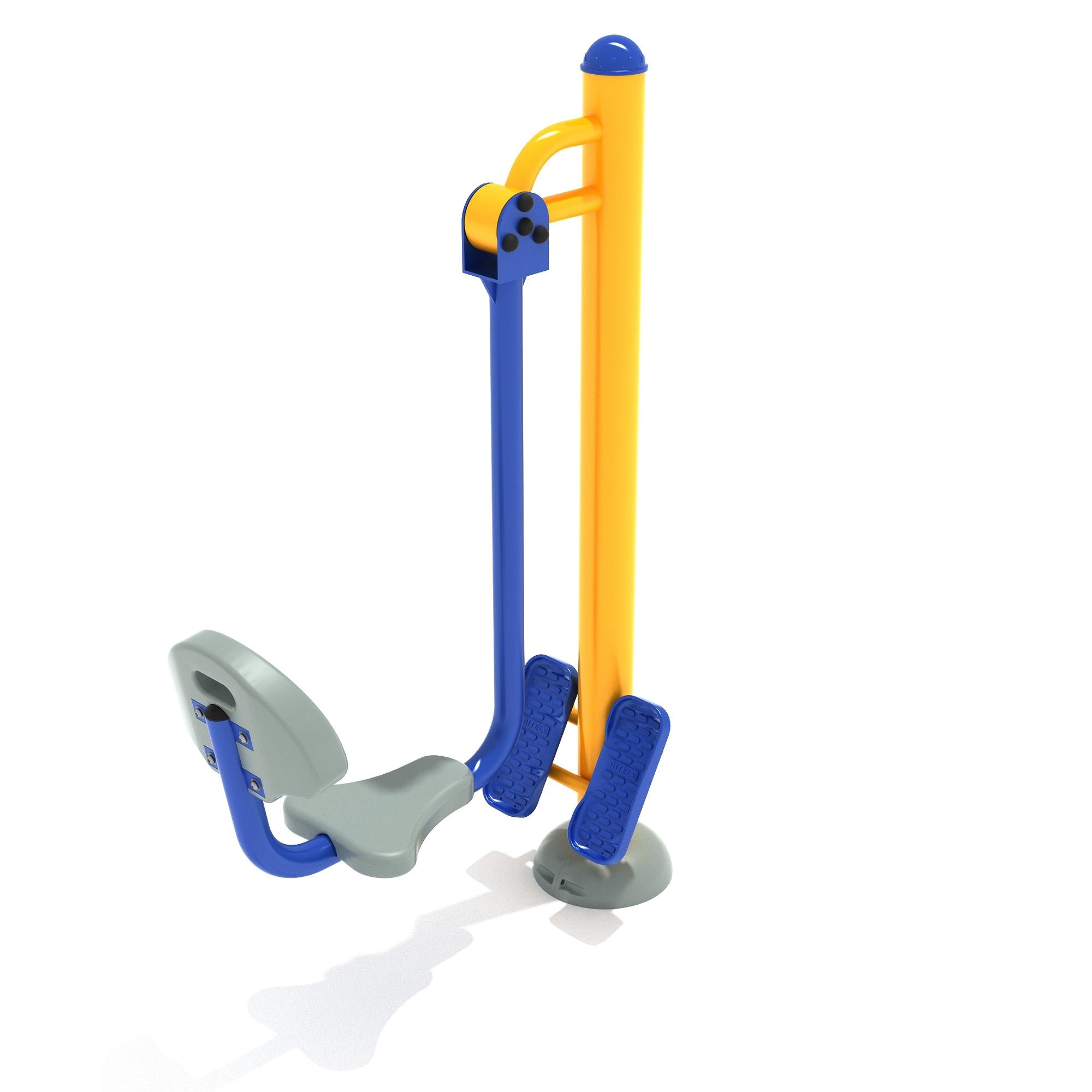 Leg Press: Single Station commercial playground equipment