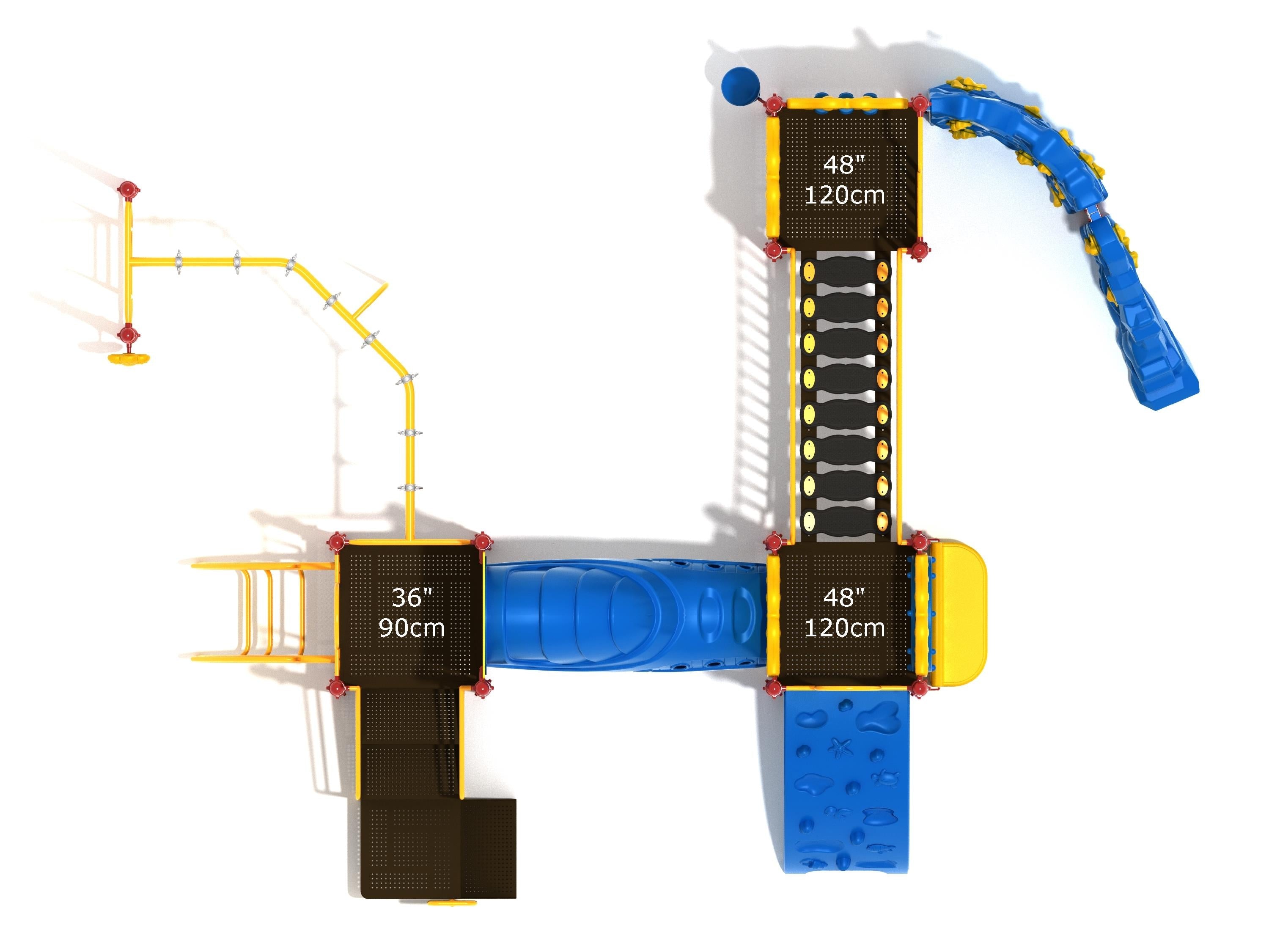 Blue Grass commercial playground