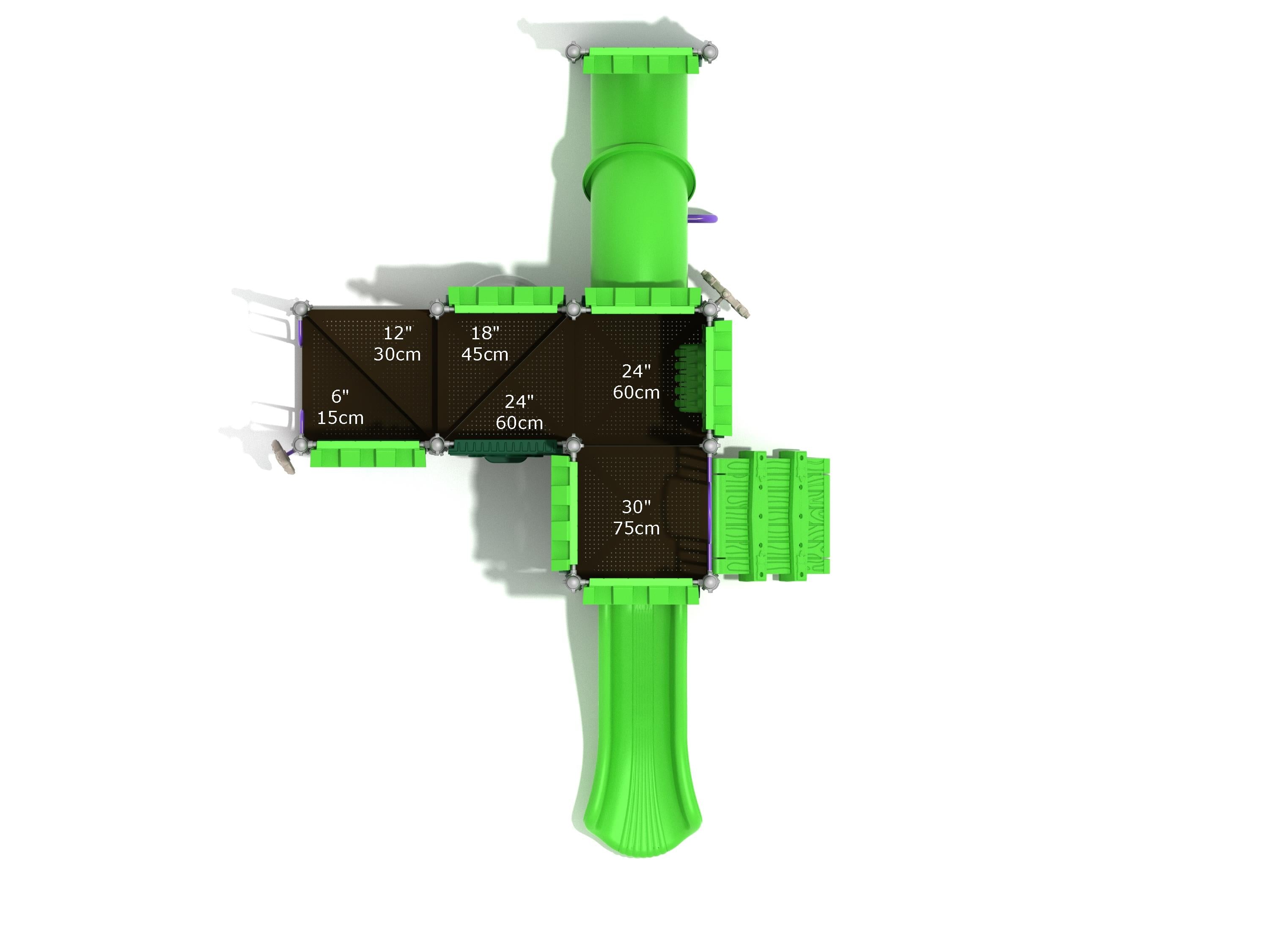 Teetotum Turret commercial playground