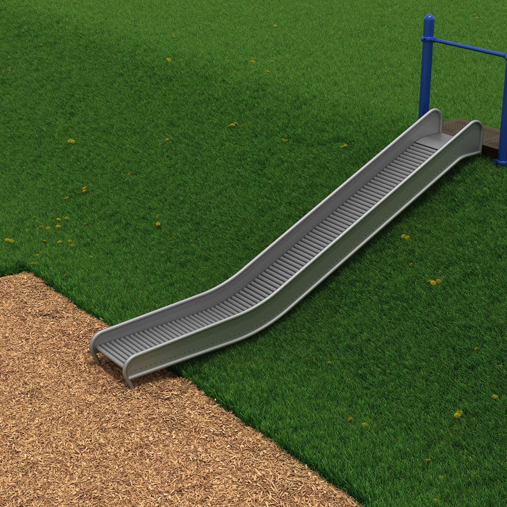 4-Foot Hillside Roller Embankment Slide commercial playground equipment