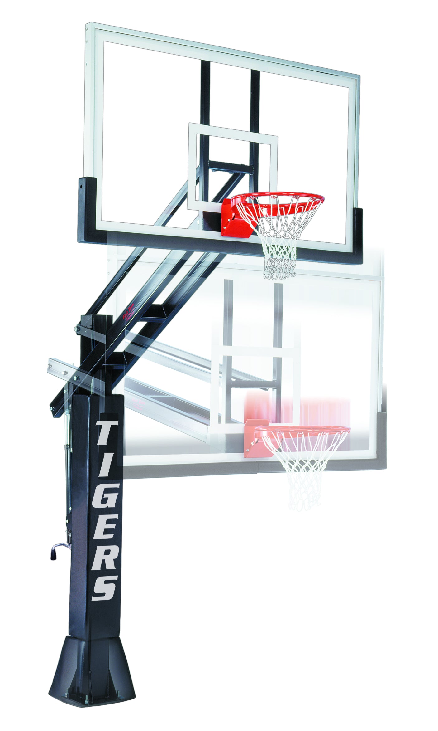 Titan Commercial Adjustable Basketball Goal