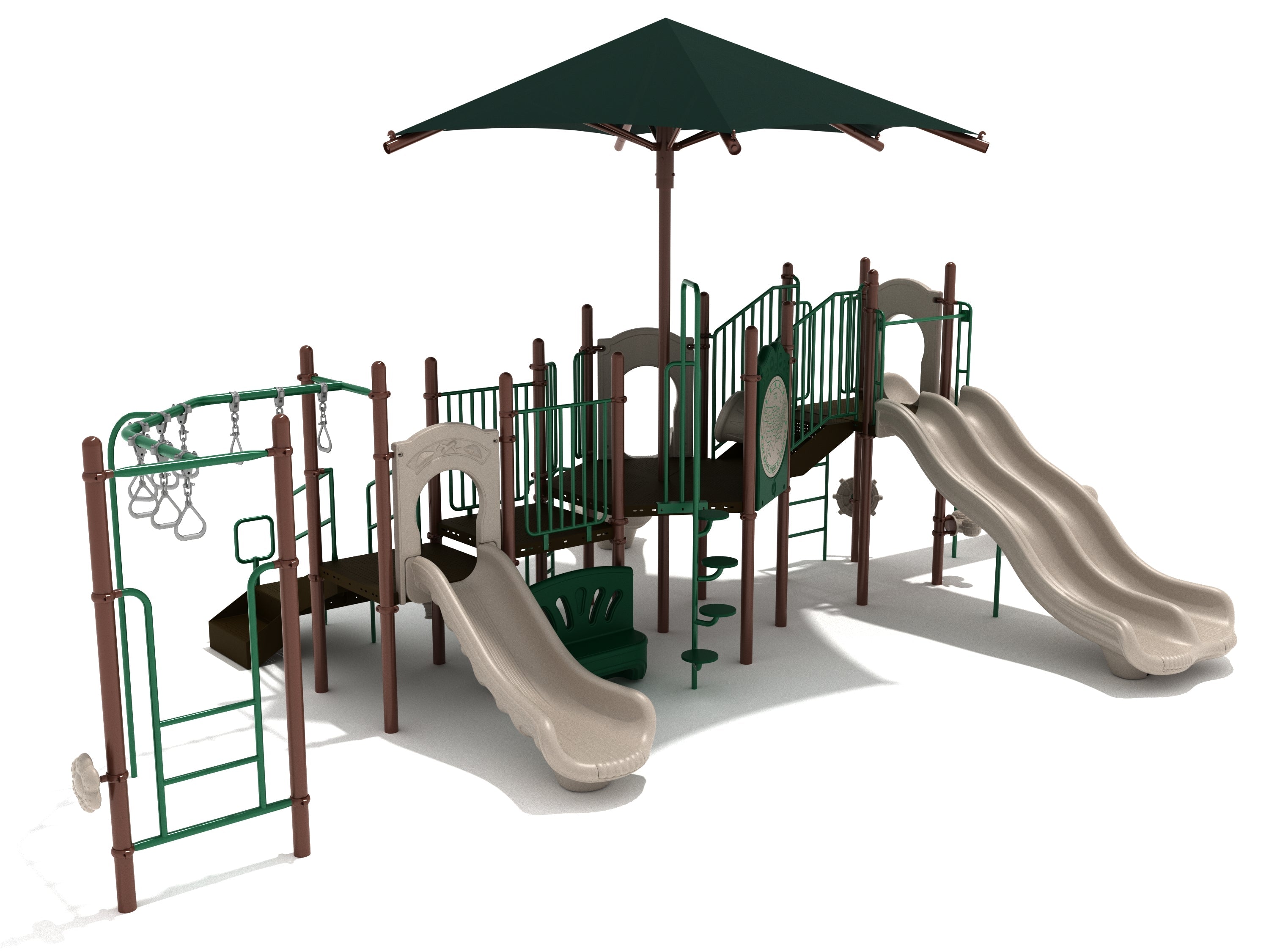Skyward Shade Neutral commercial playground