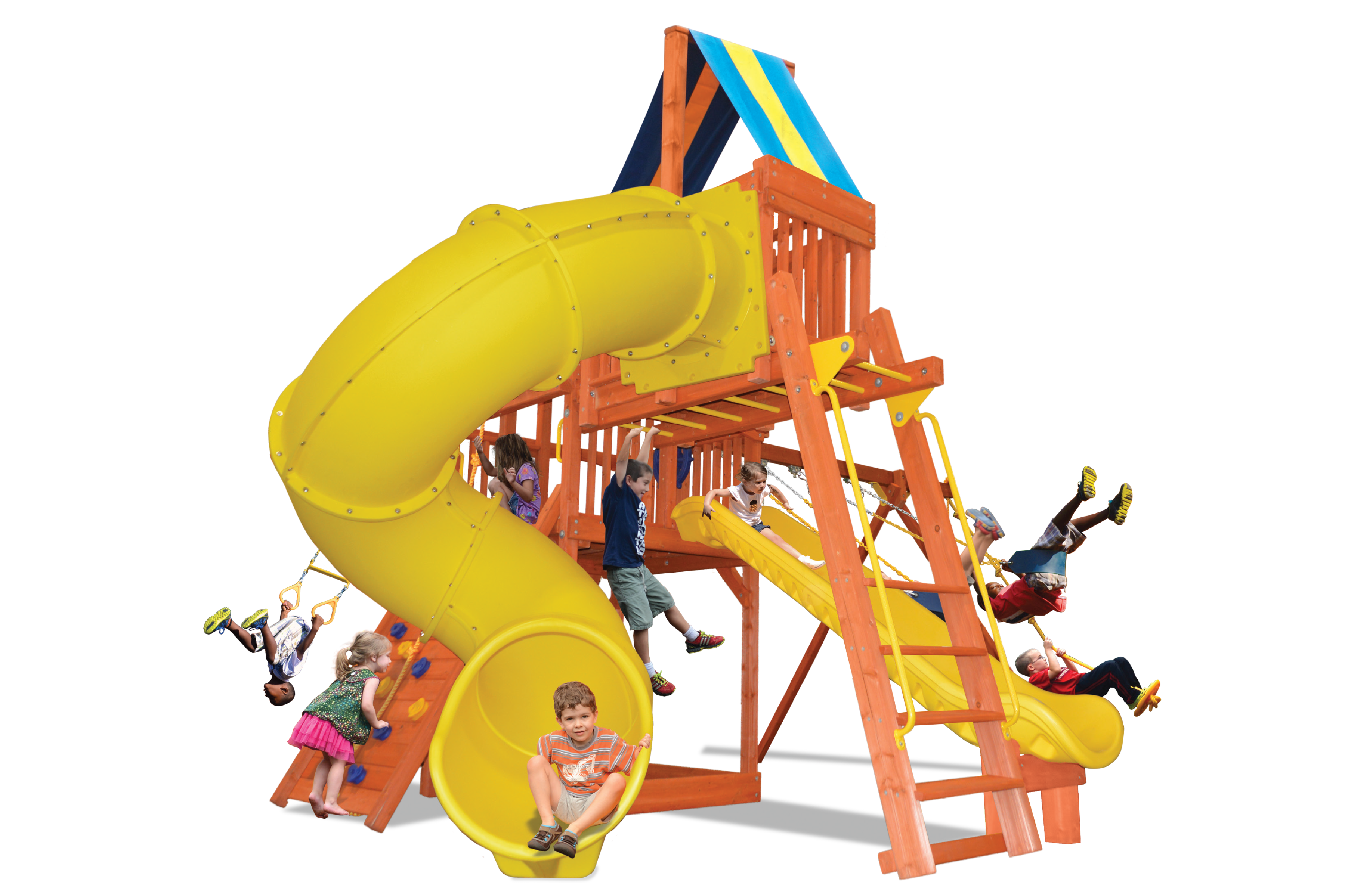 Forts with Spiral Slides