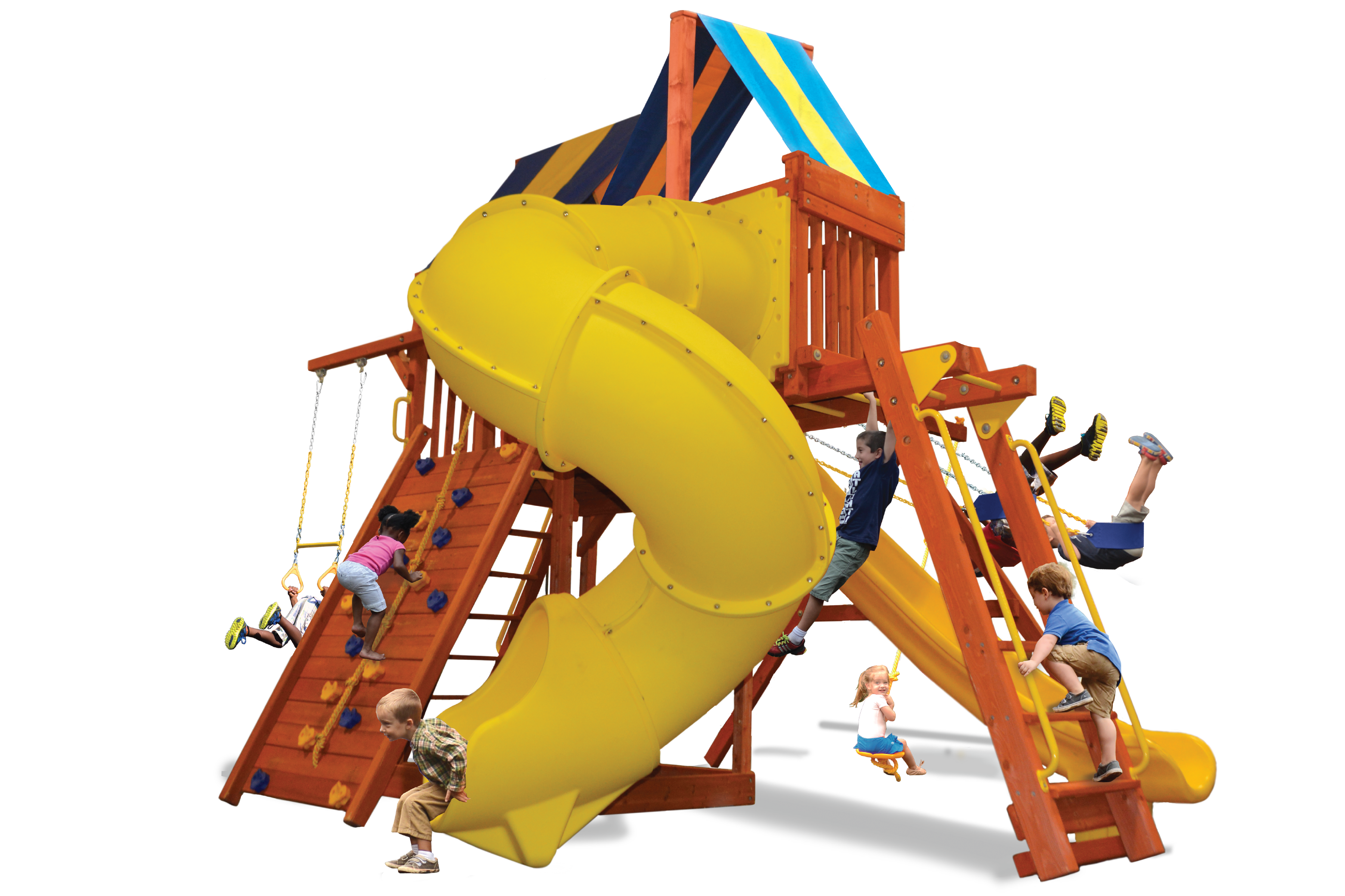 Forts with Spiral Slides