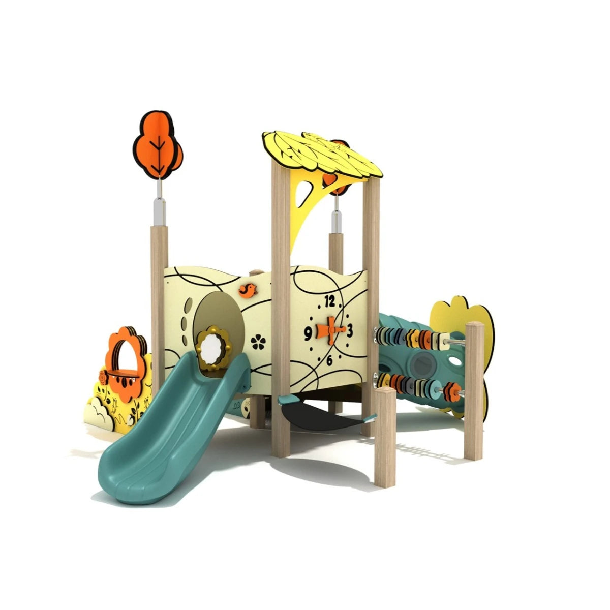 English Hawthorn Canopy Mini Commercial Playground alternate view