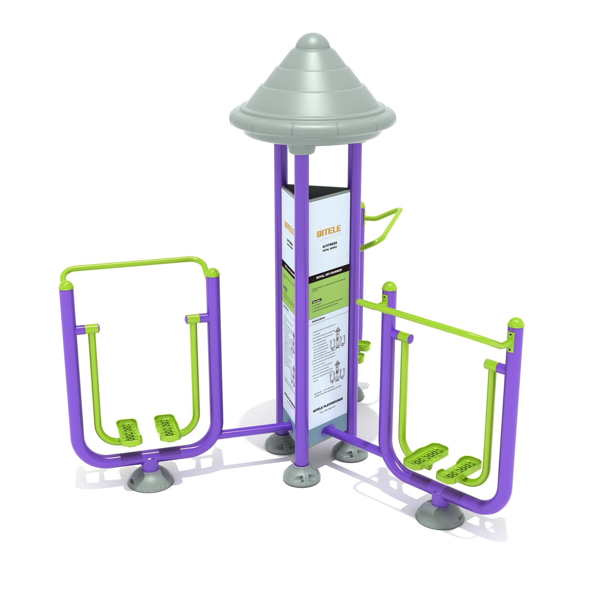 Sky Walker: Royal Triple Station commercial playground equipment