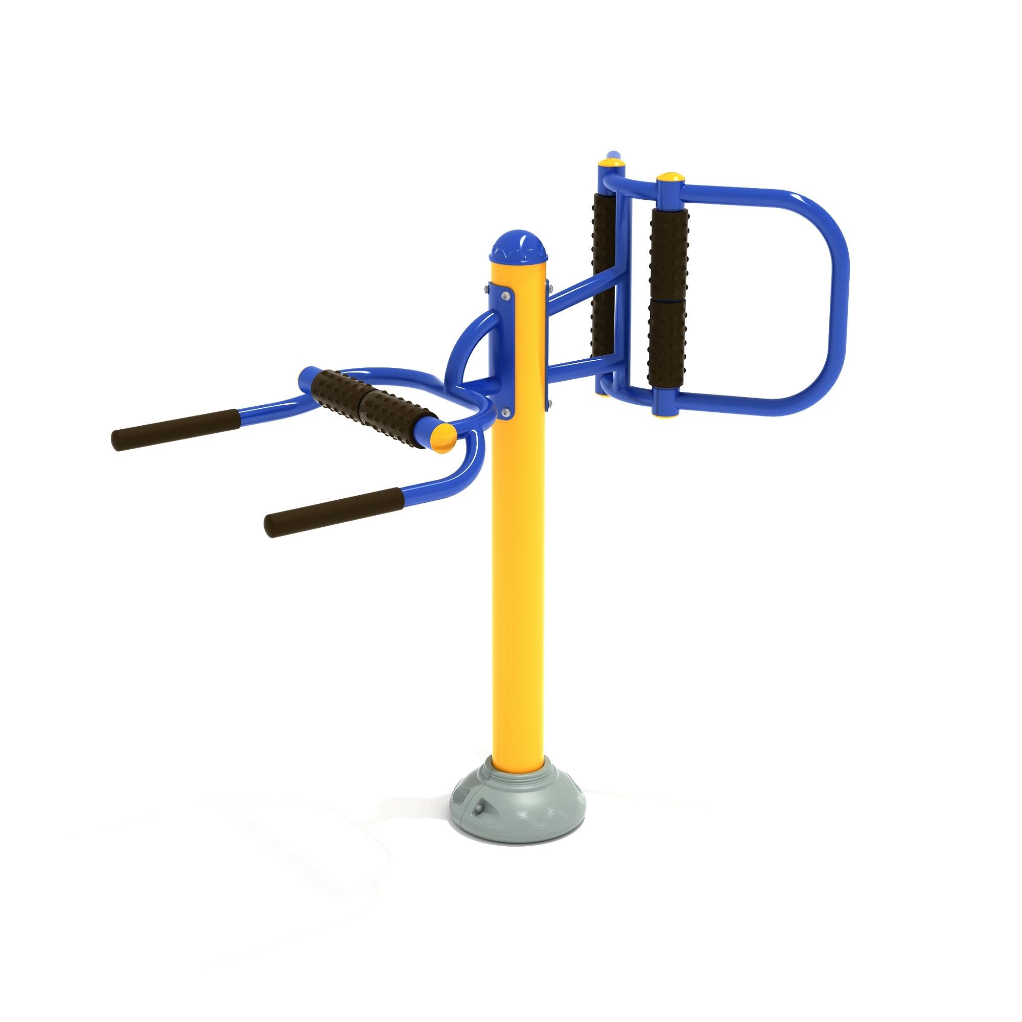 Back Massage: Double Station commercial playground equipment