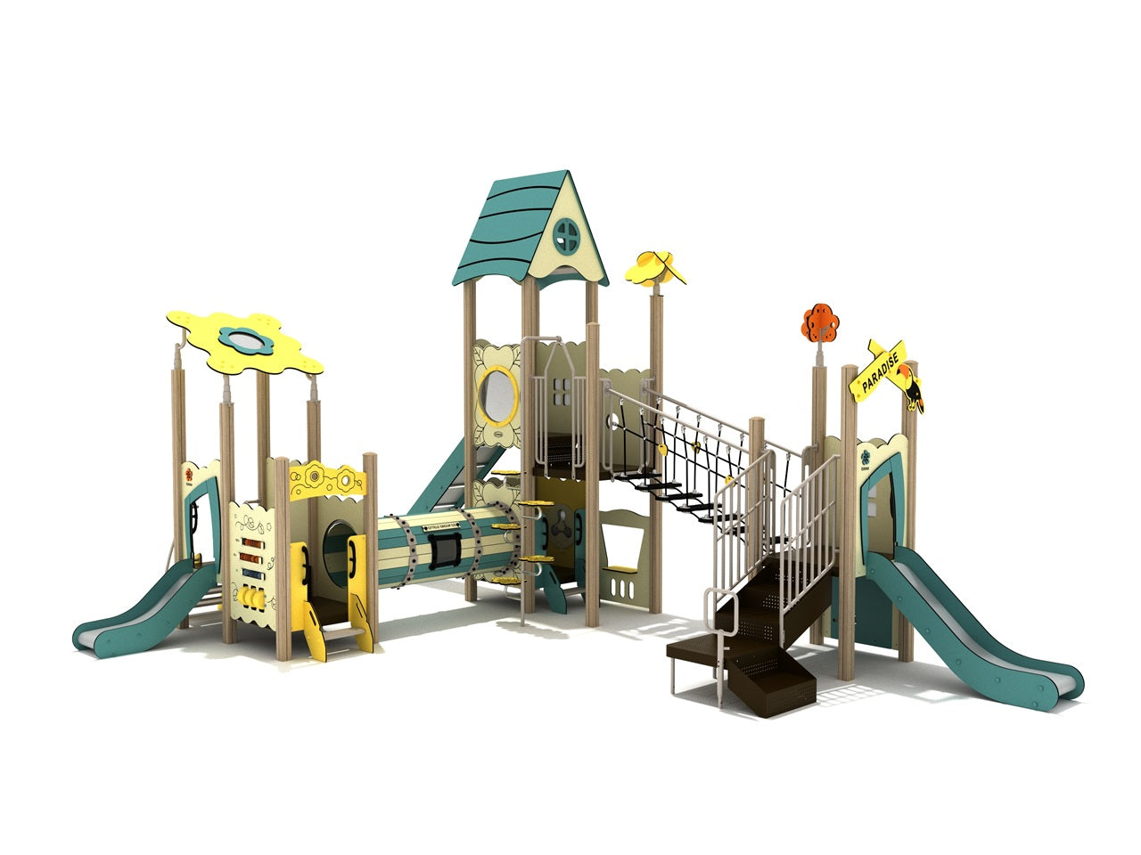 Quaking Aspen Canopy Quest commercial playground