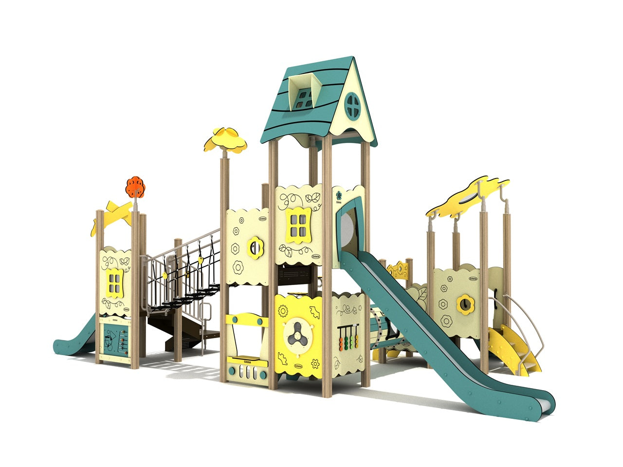 Quaking Aspen Canopy Quest commercial playground