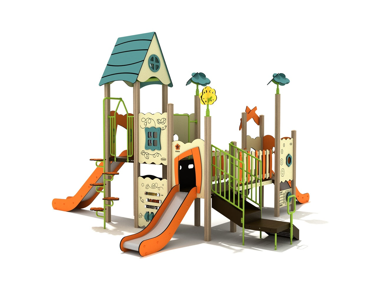 Iron Oak Canopy Quest commercial playground