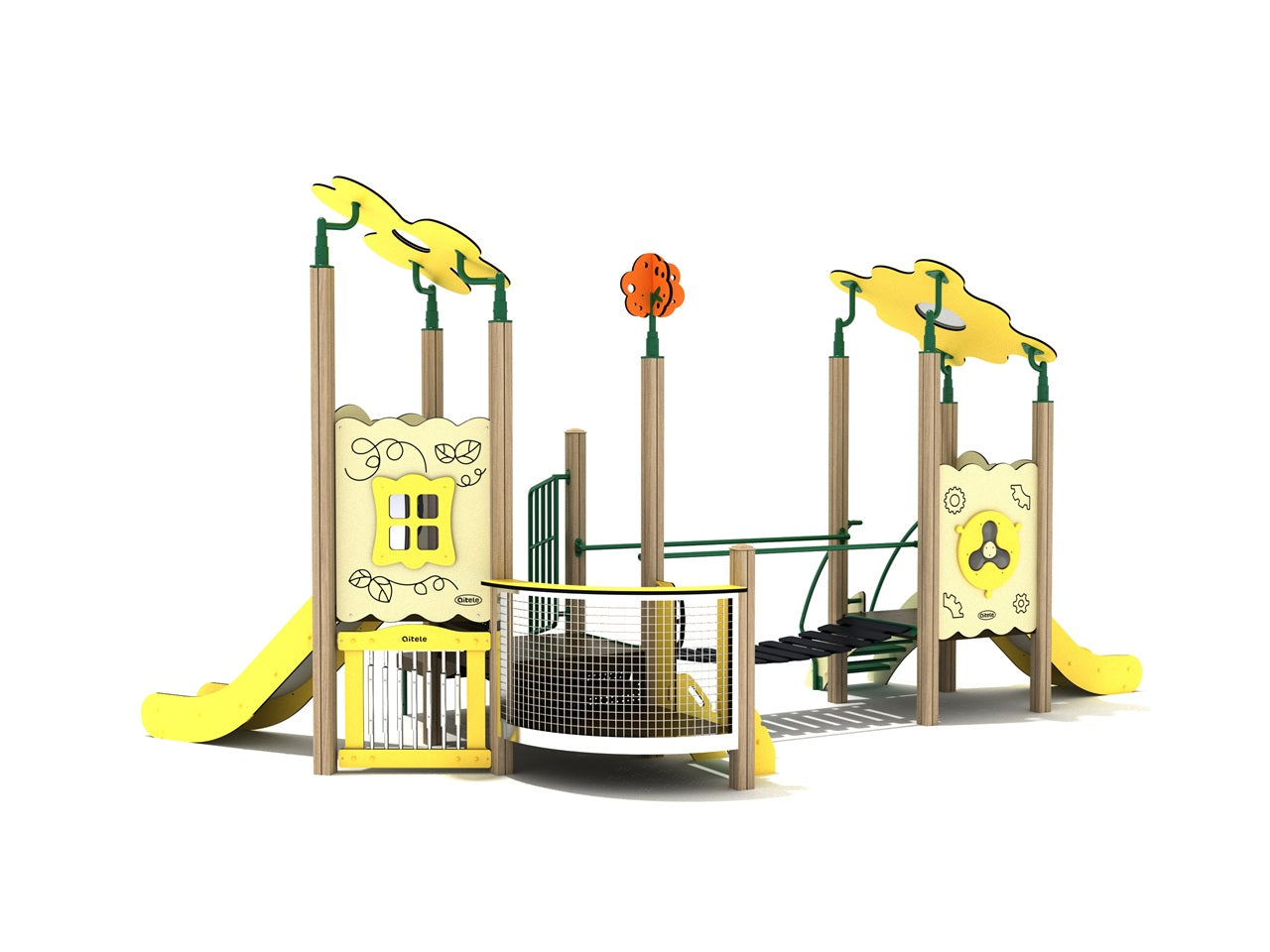 Gray Beech Canopy Quest commercial playground