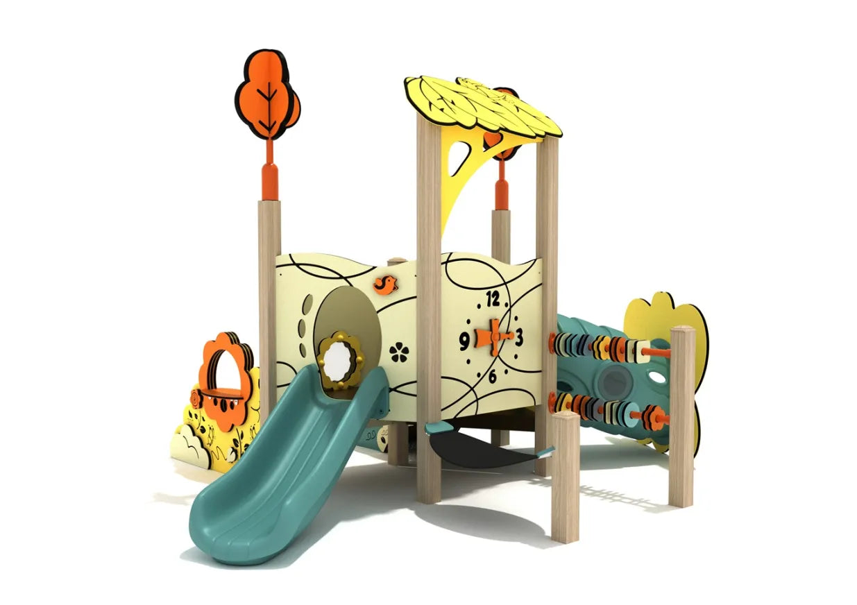 English Hawthorn Canopy Mini commercial playground