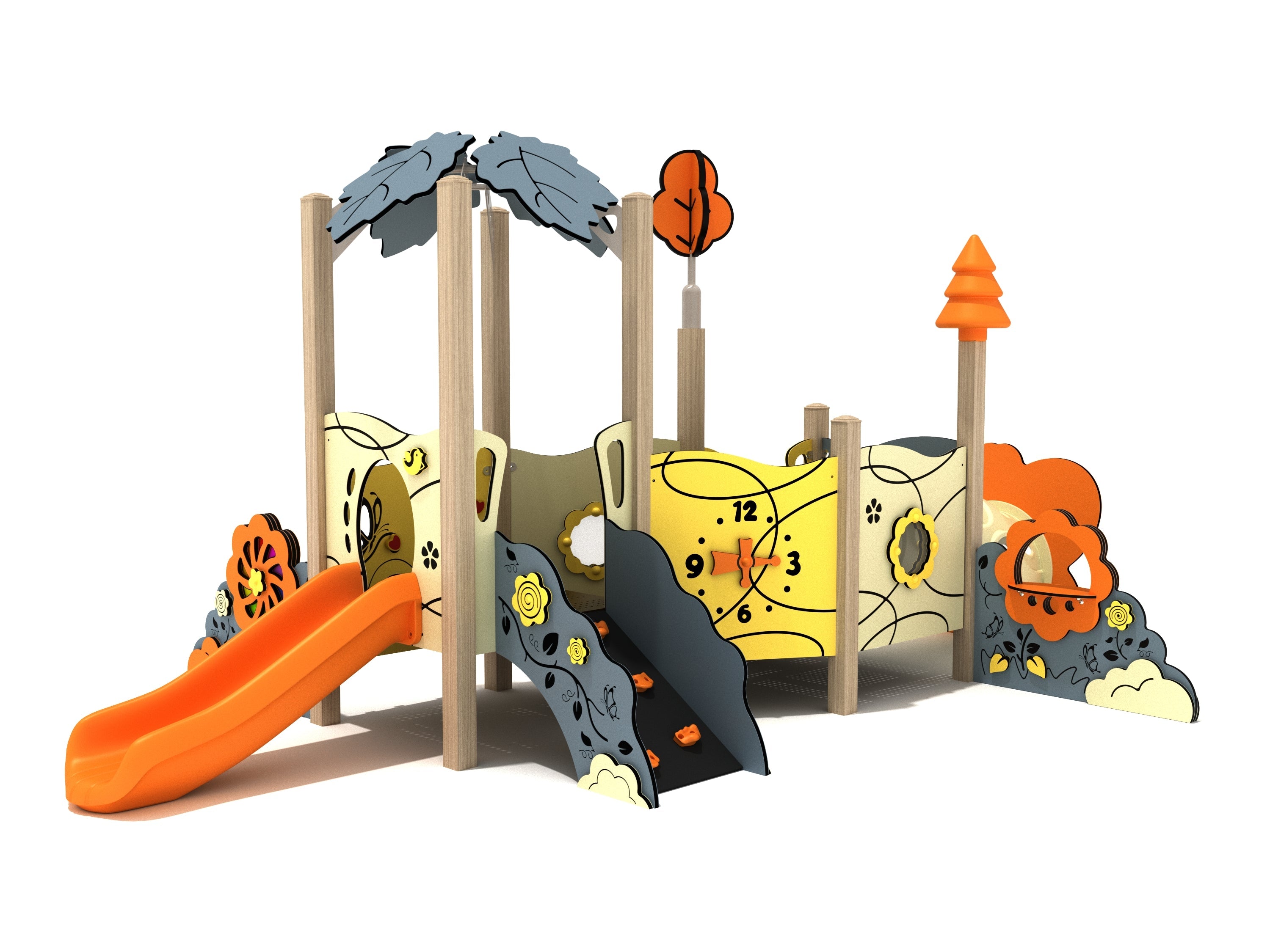 Peony Canopy Mini commercial playground