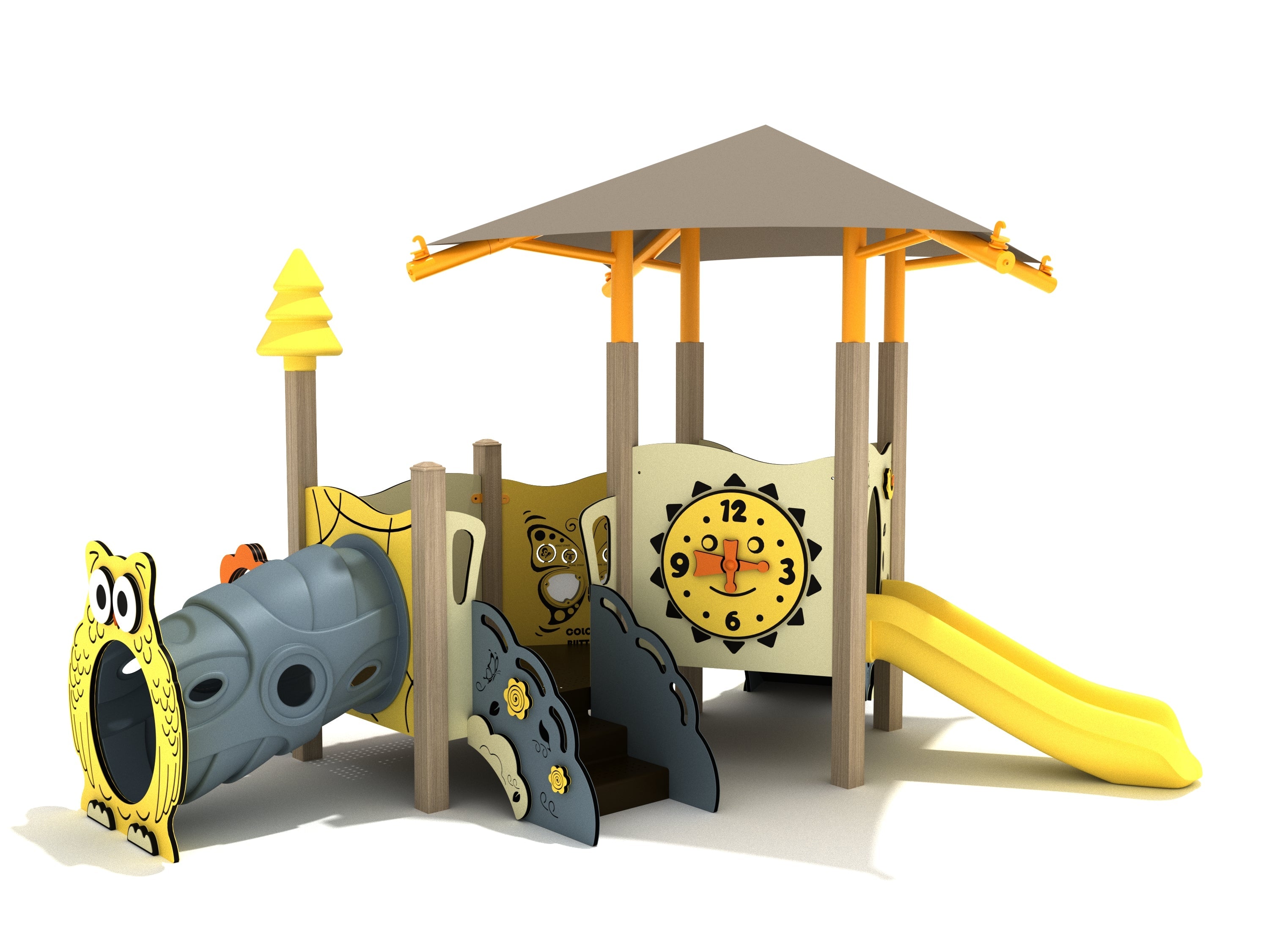 Periwinkle Canopy Mini commercial playground